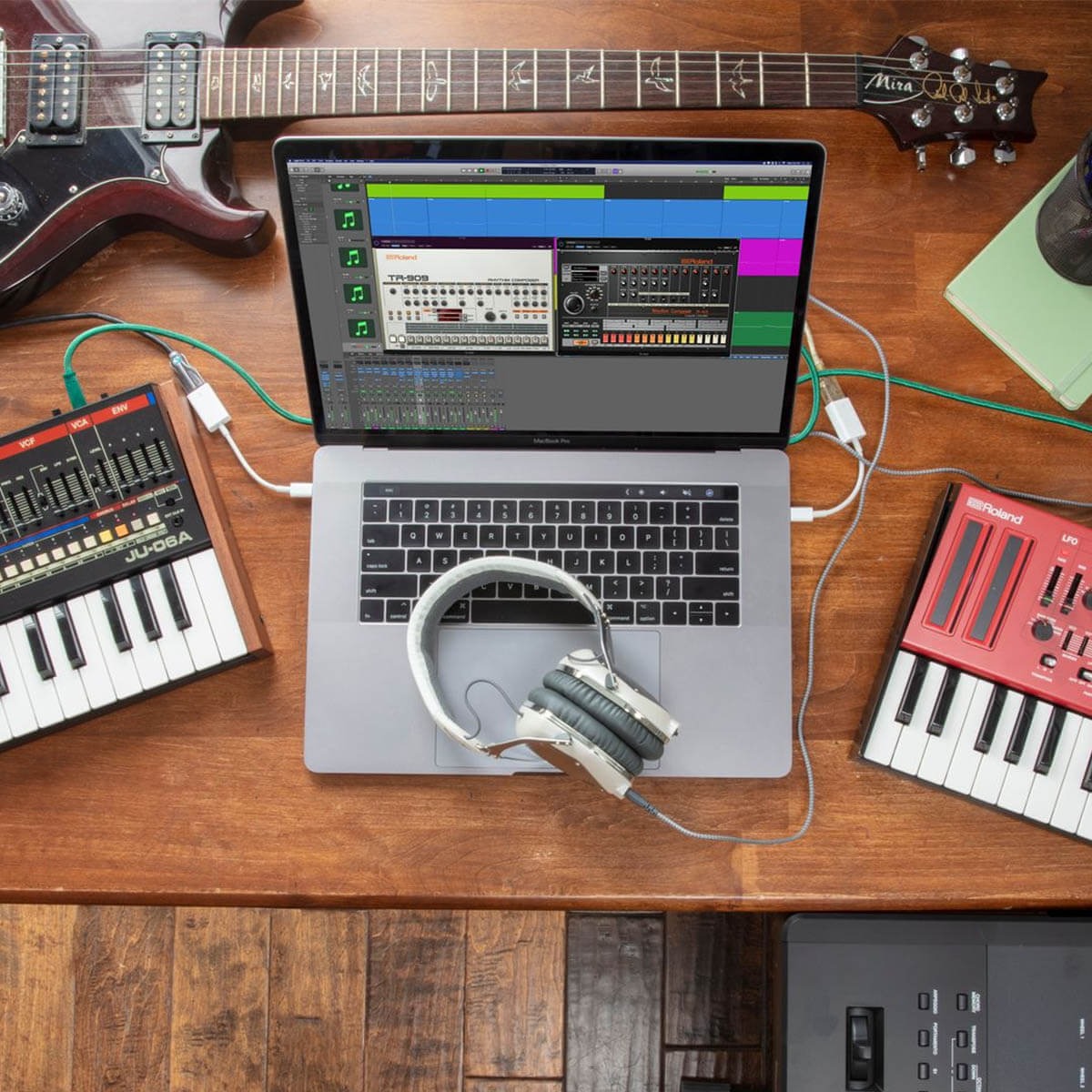 Roland Facebook ad: Try legendary Roland synths and access 1000's of…