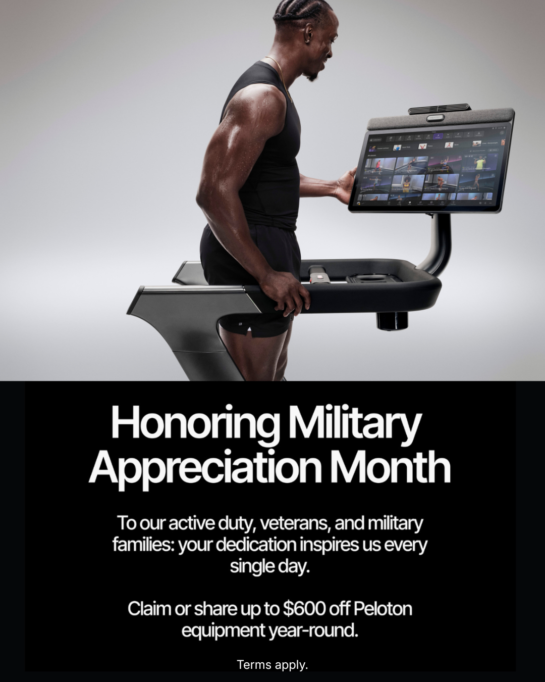 Peloton Facebook ad