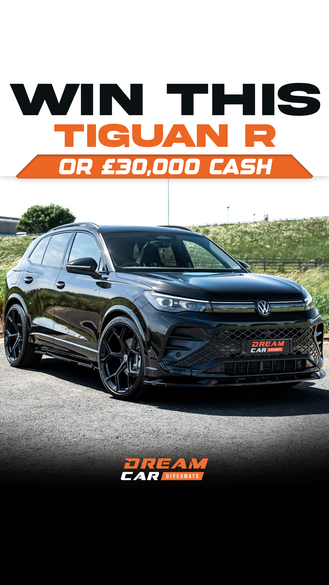 Dream Car Giveaways Facebook ad
