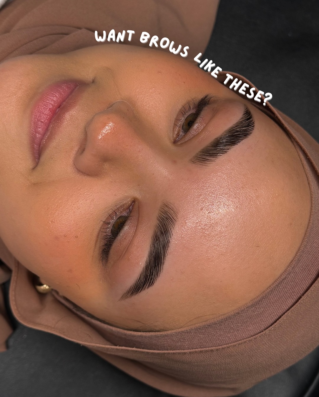 Brava Brow Facebook ad: I’ve been doing Mish’s brows for a few…