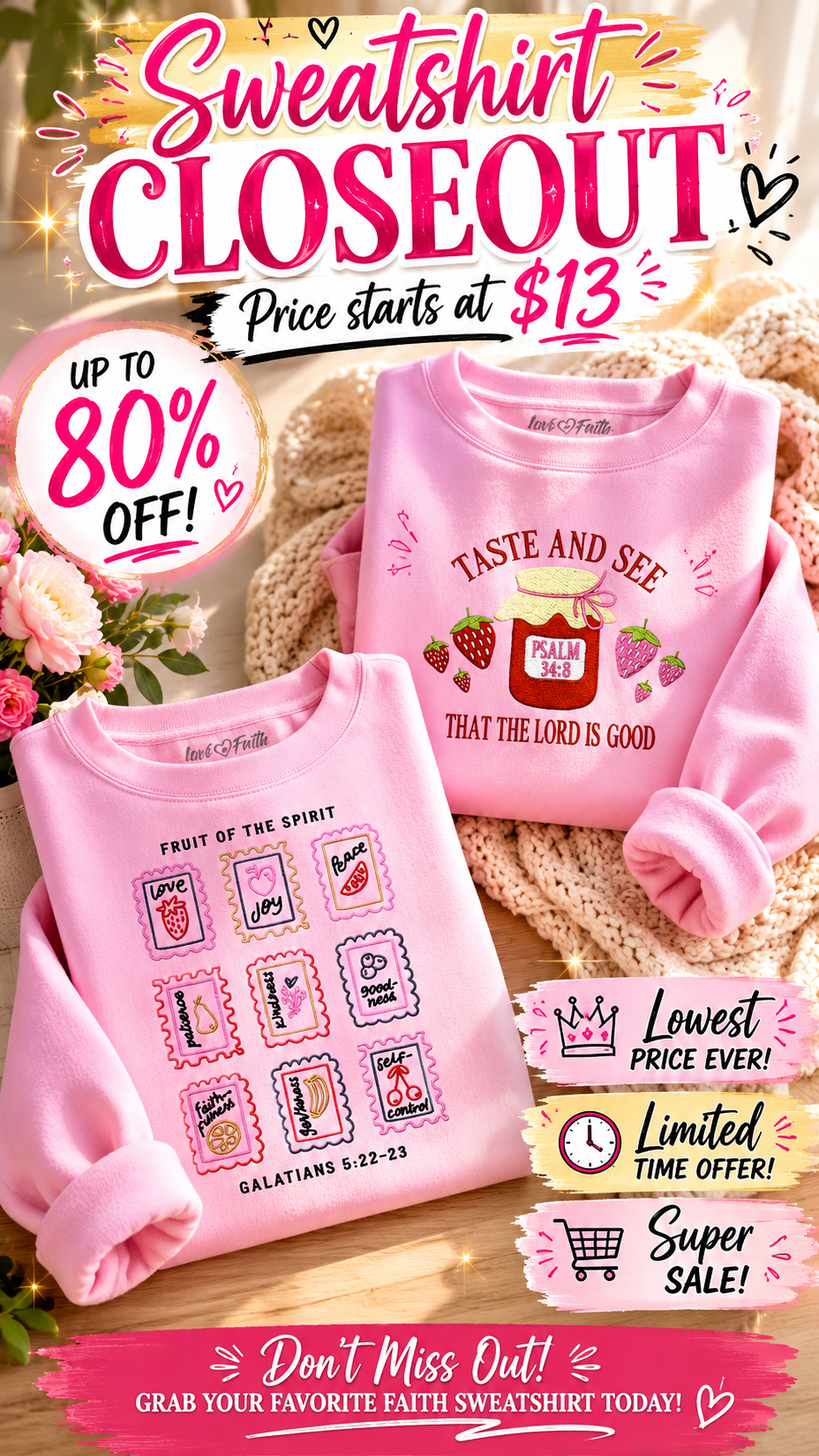 Love in Faith Facebook ad