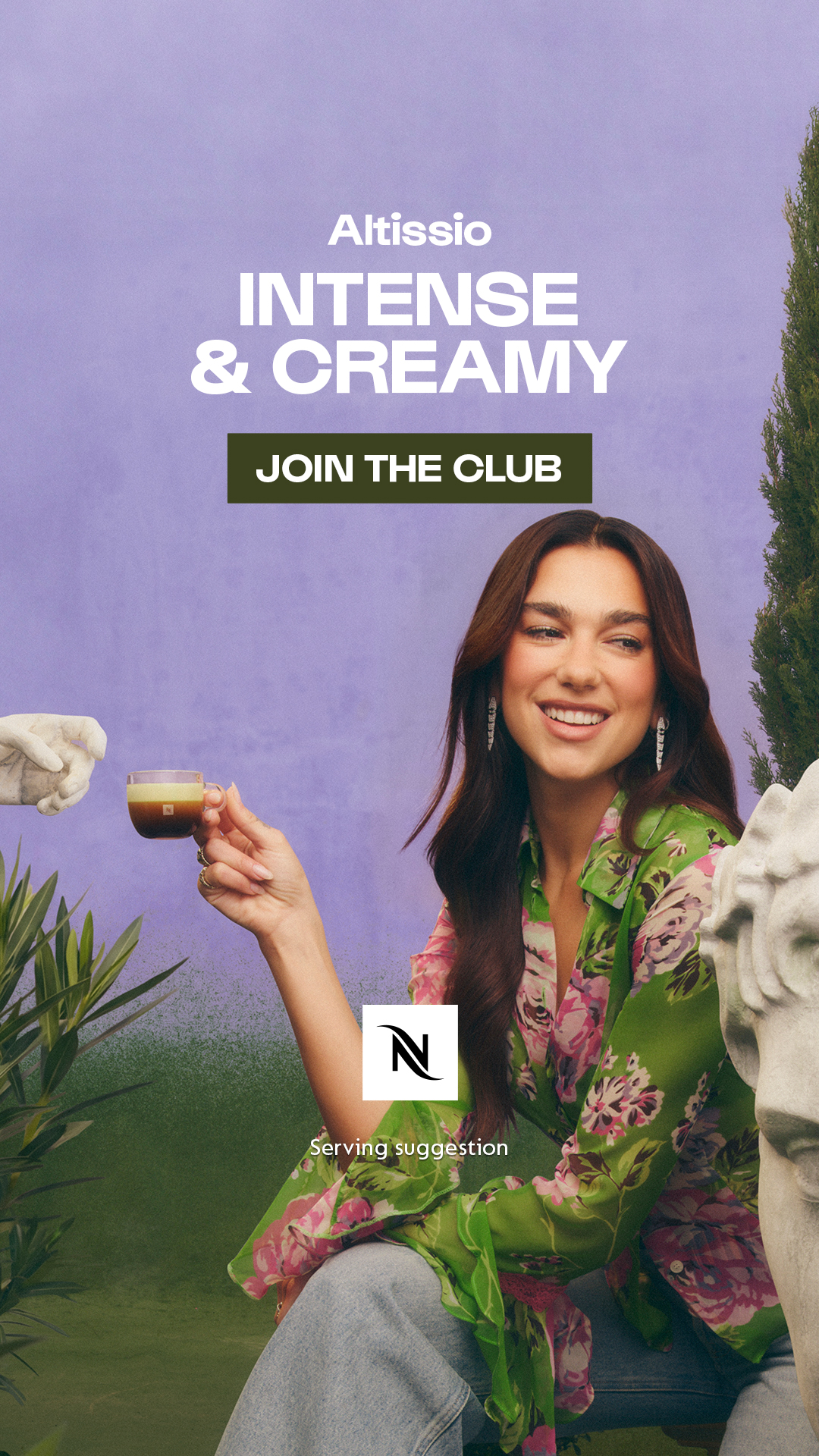 Nespresso Facebook ad