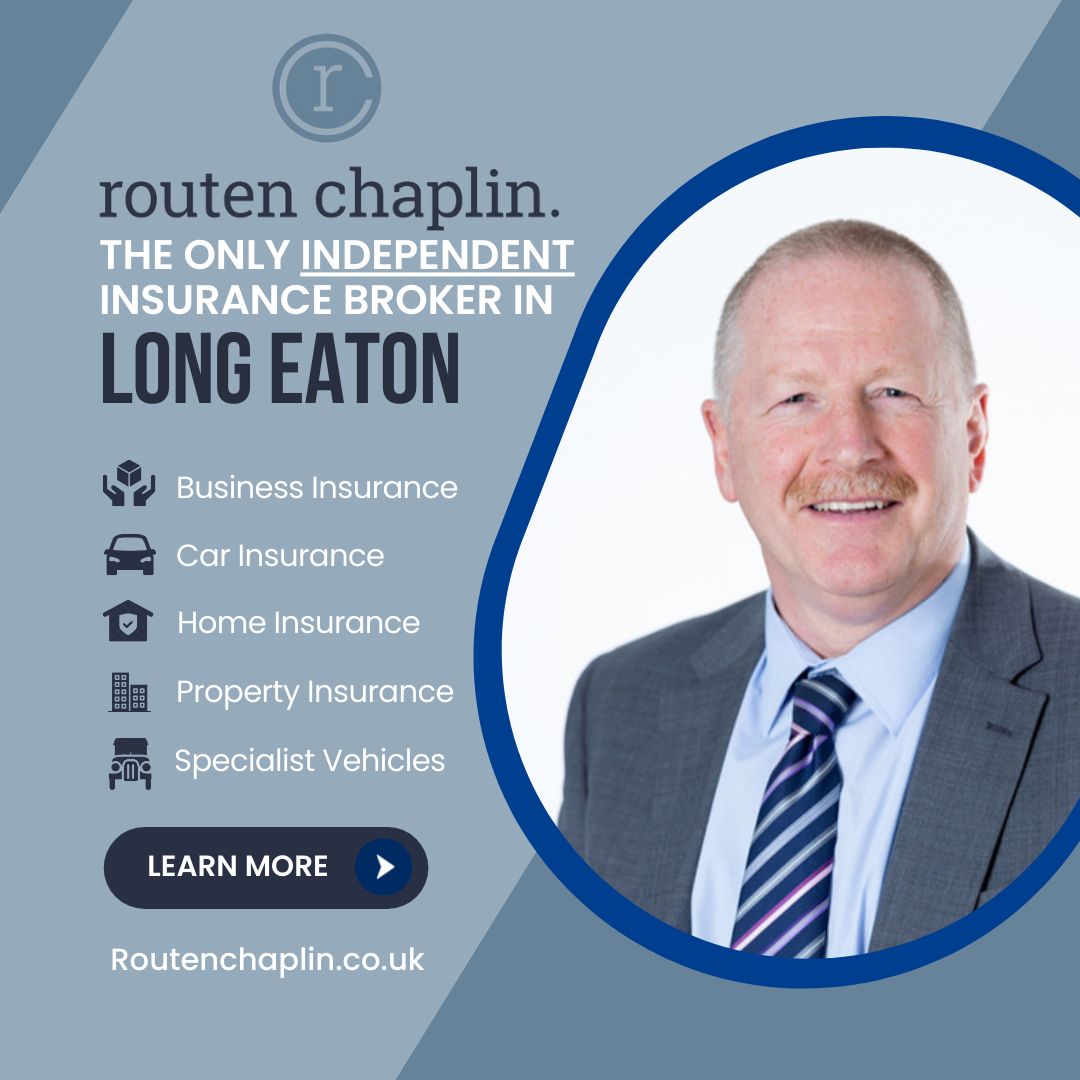 Routen Chaplin Facebook ad: Local, Friendly Insurance