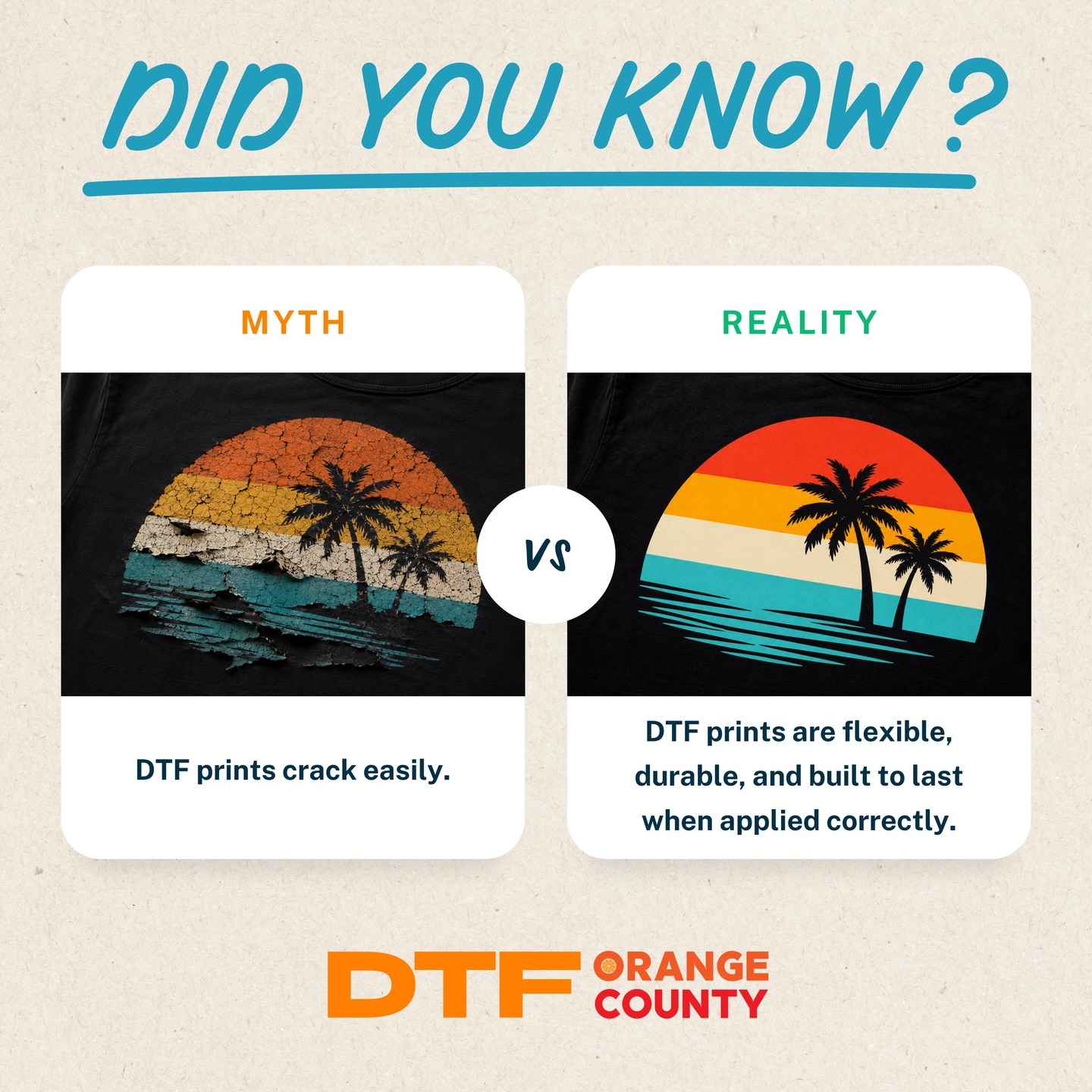 DTF Orange County Facebook ad