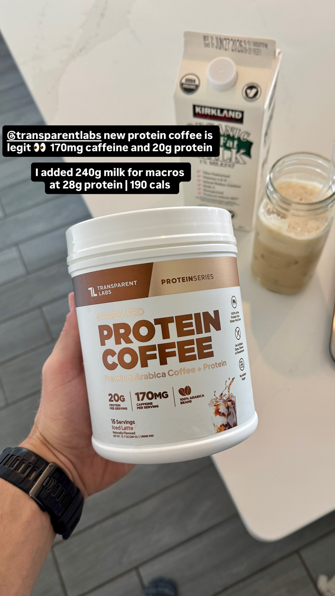 Transparent Labs Facebook ad
