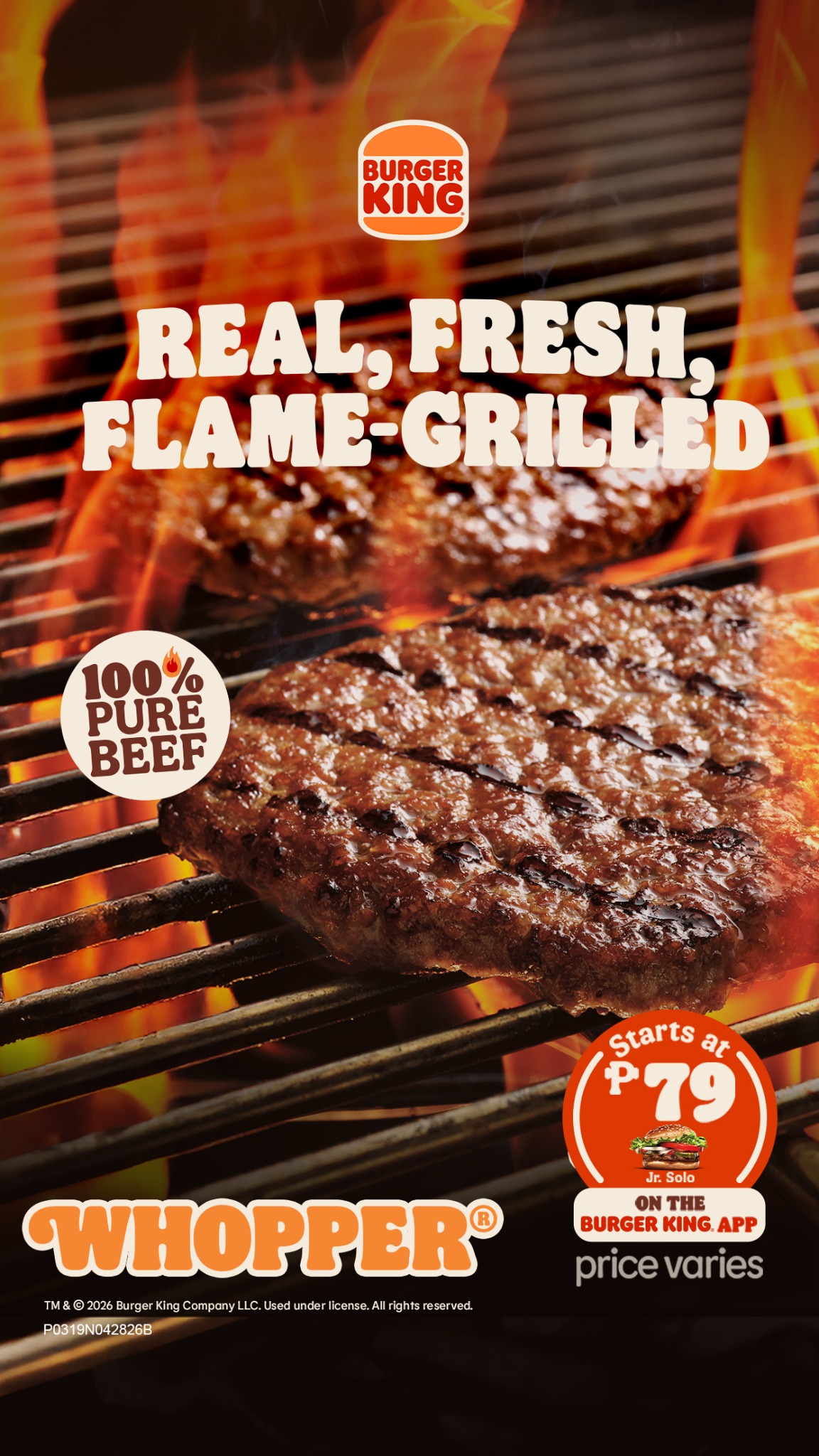 Burger King Philippines Facebook ad