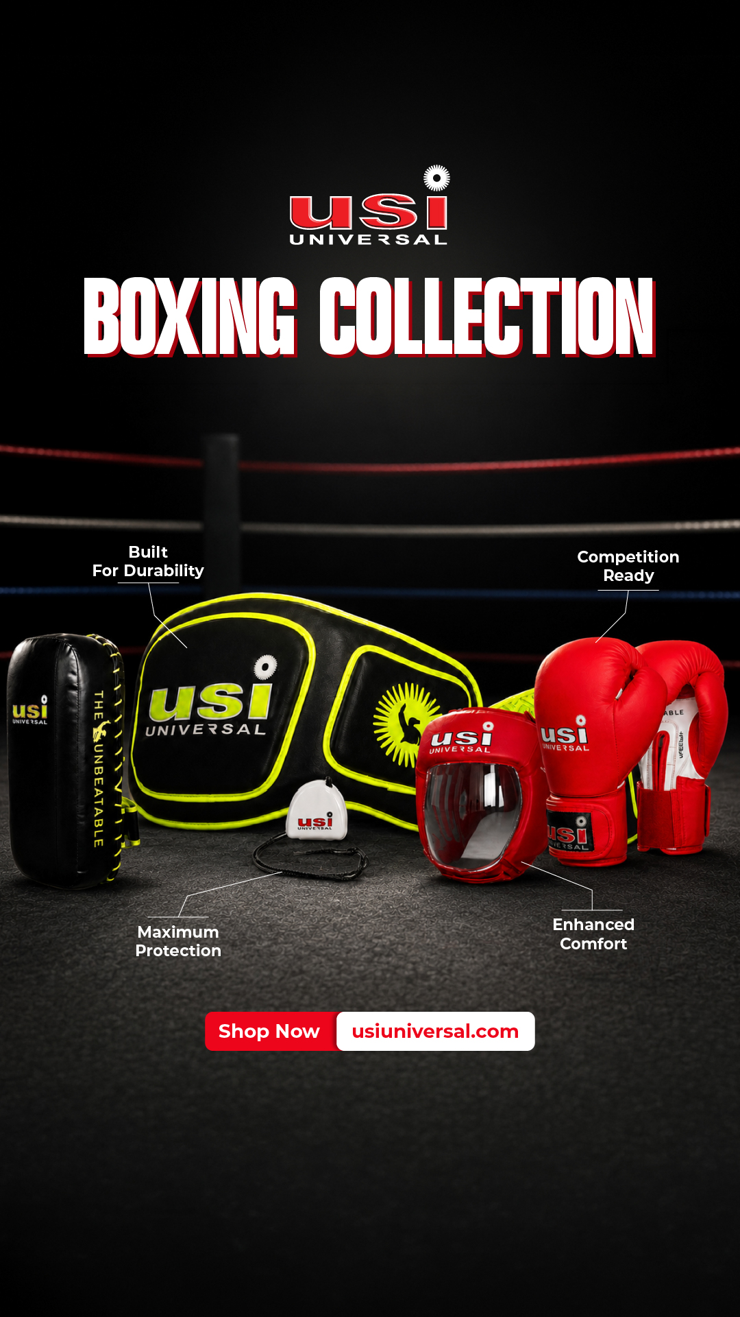 USI Universal Facebook ad: Best Selling USI Boxing Collection