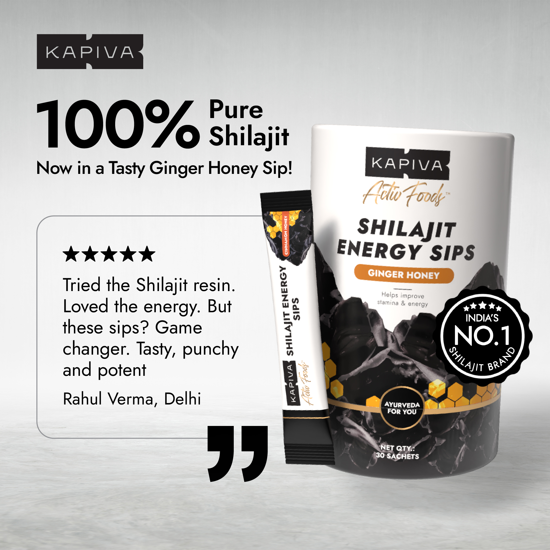 Daily Wellness Solutions by Kapiva Facebook ad