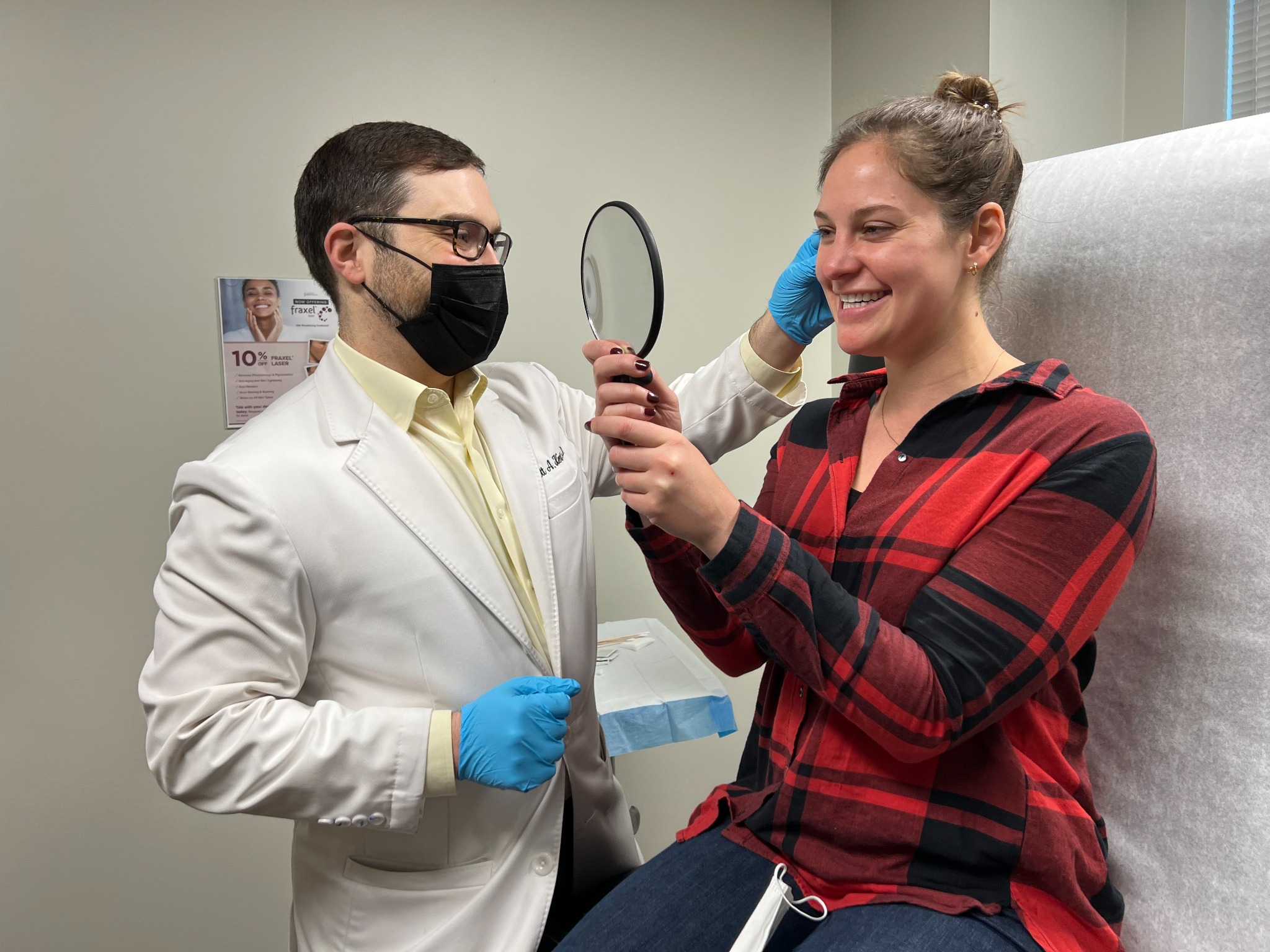 Forefront Dermatology Facebook ad