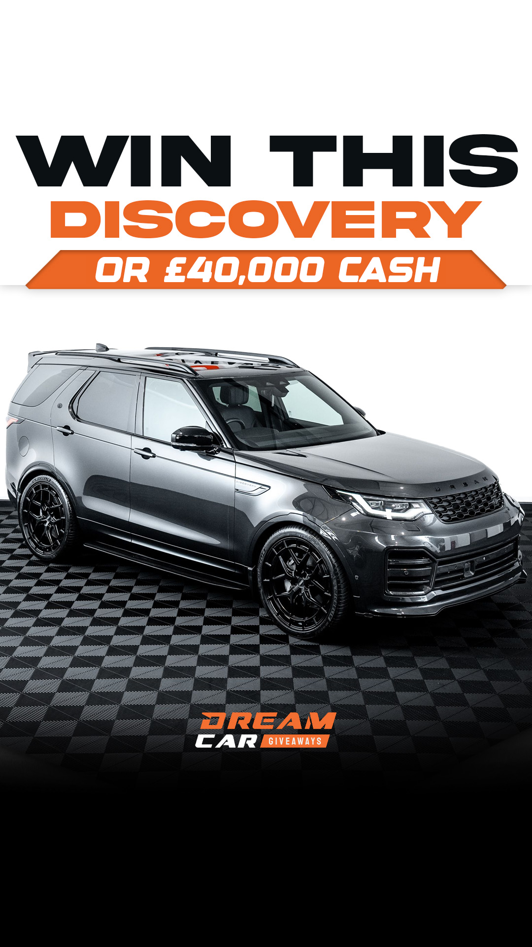 Dream Car Giveaways Facebook ad