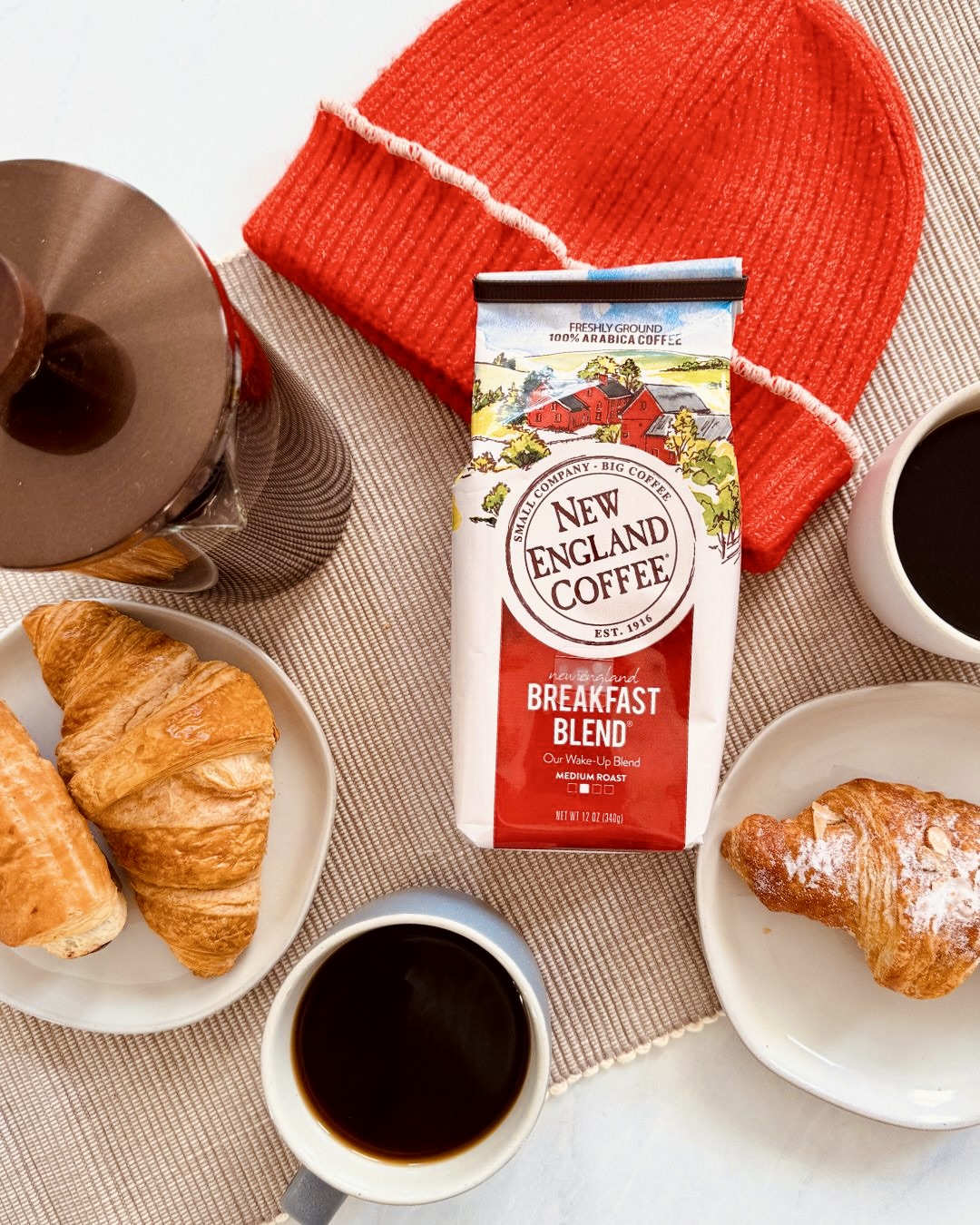 New England Coffee Facebook ad