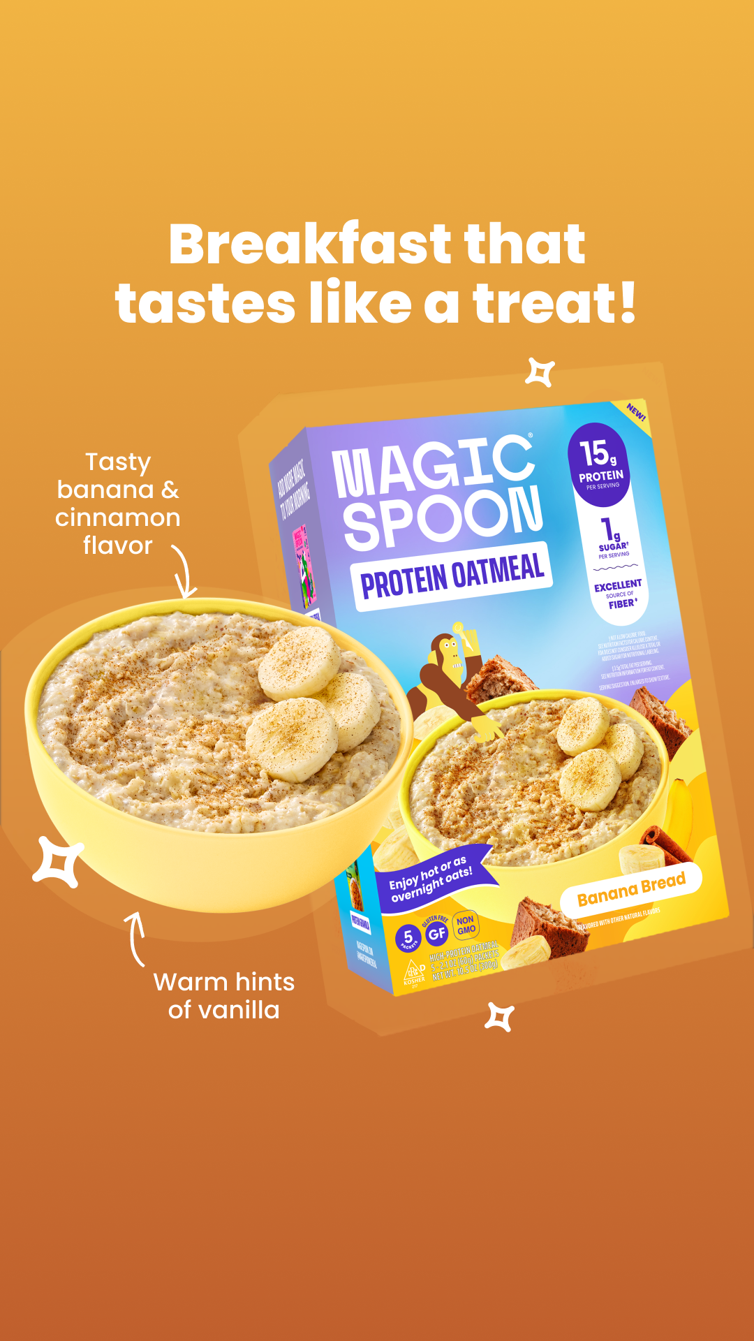 Magic Spoon Cereal Facebook ad: Breakfast That Tastes Like A Treat