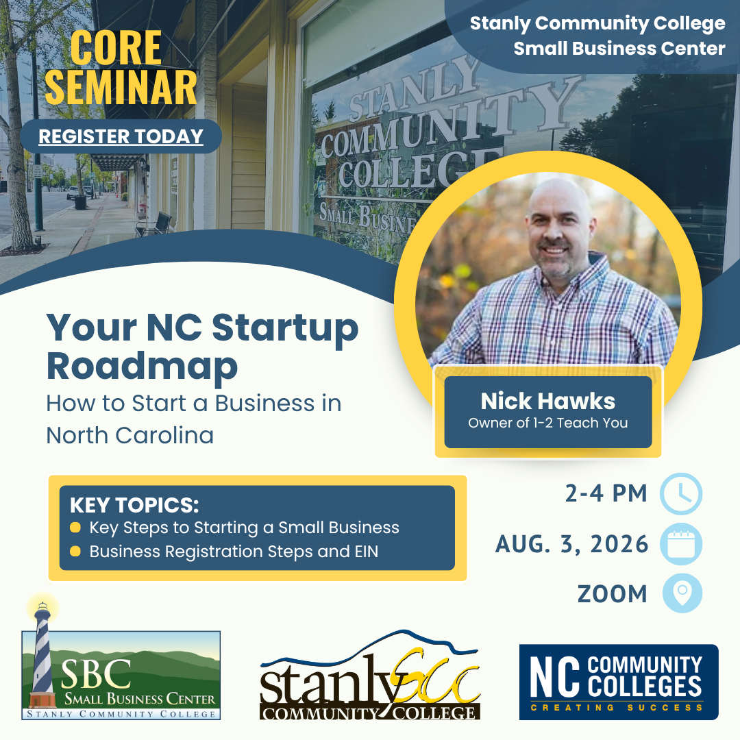 Stanly Community College SBC Facebook ad