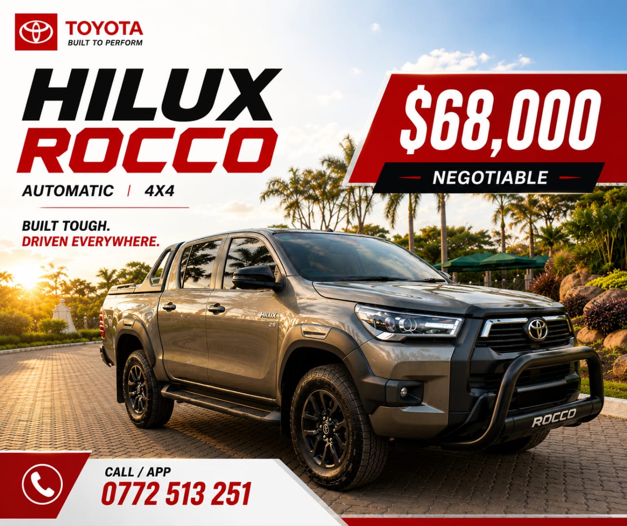 Zimbabwe Online Classifieds Adverts Facebook ad: Automatic 4x4