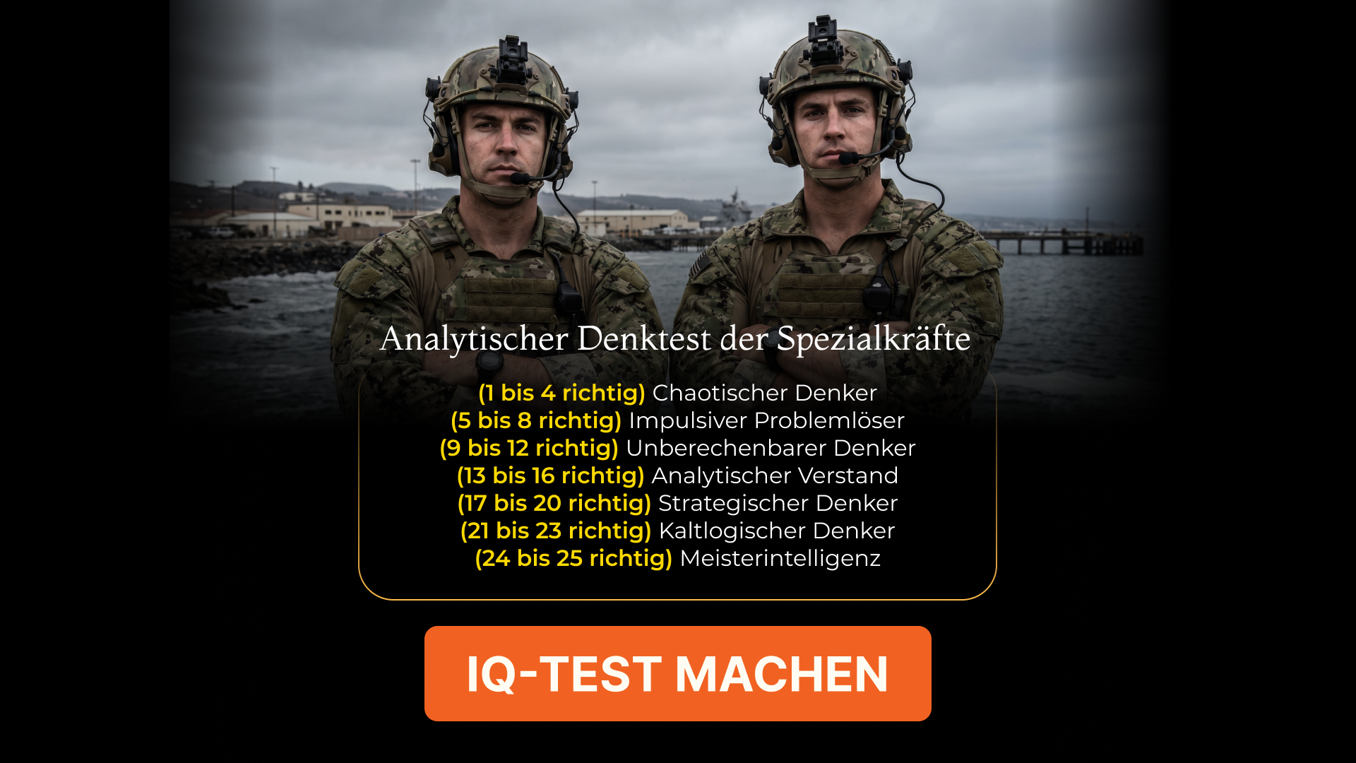 My IQ Facebook ad
