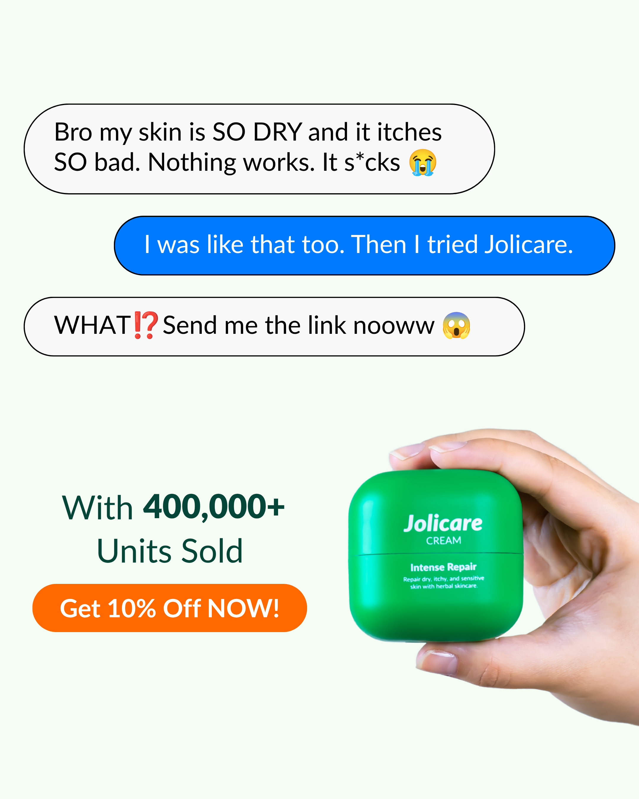 Jolicare Facebook ad