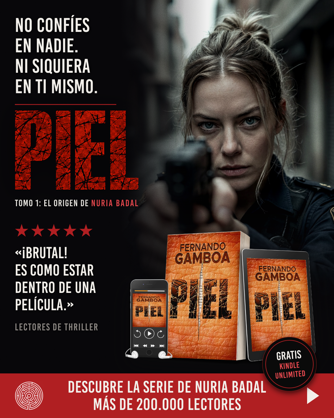 Fernando Gamboa Facebook ad: El primer cadáver apareció sin piel. No será el último.