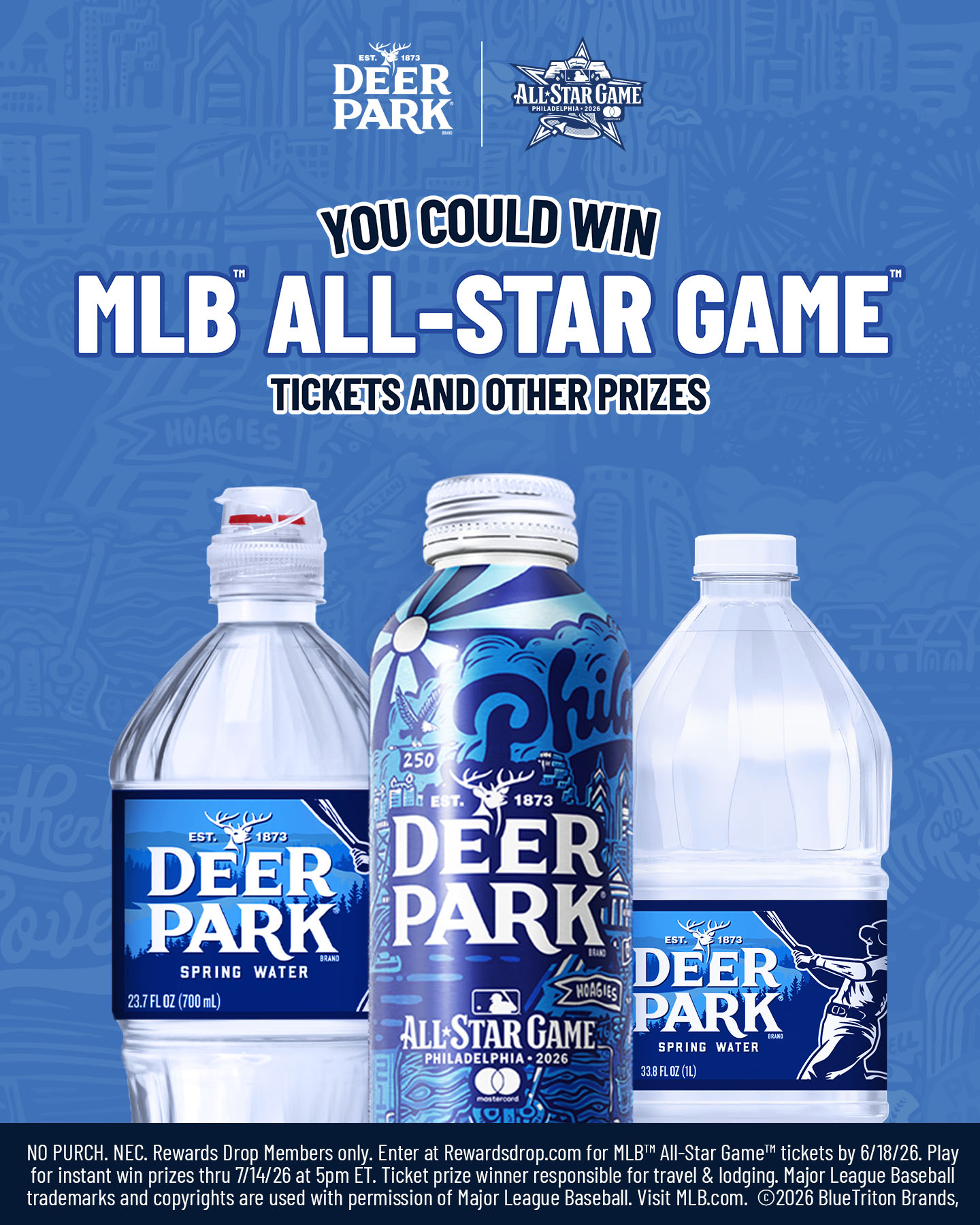 Deer Park Natural Spring Water Facebook ad from Jun 4, 2026