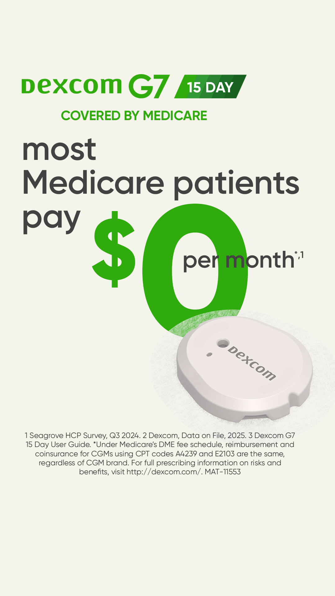 Dexcom Facebook ad