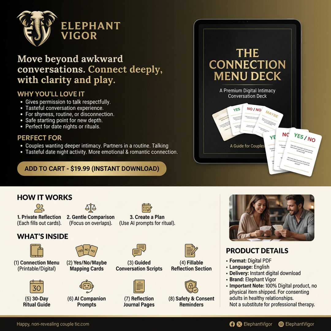Elephant Vigor Facebook ad: Your Desire Deserves Attention