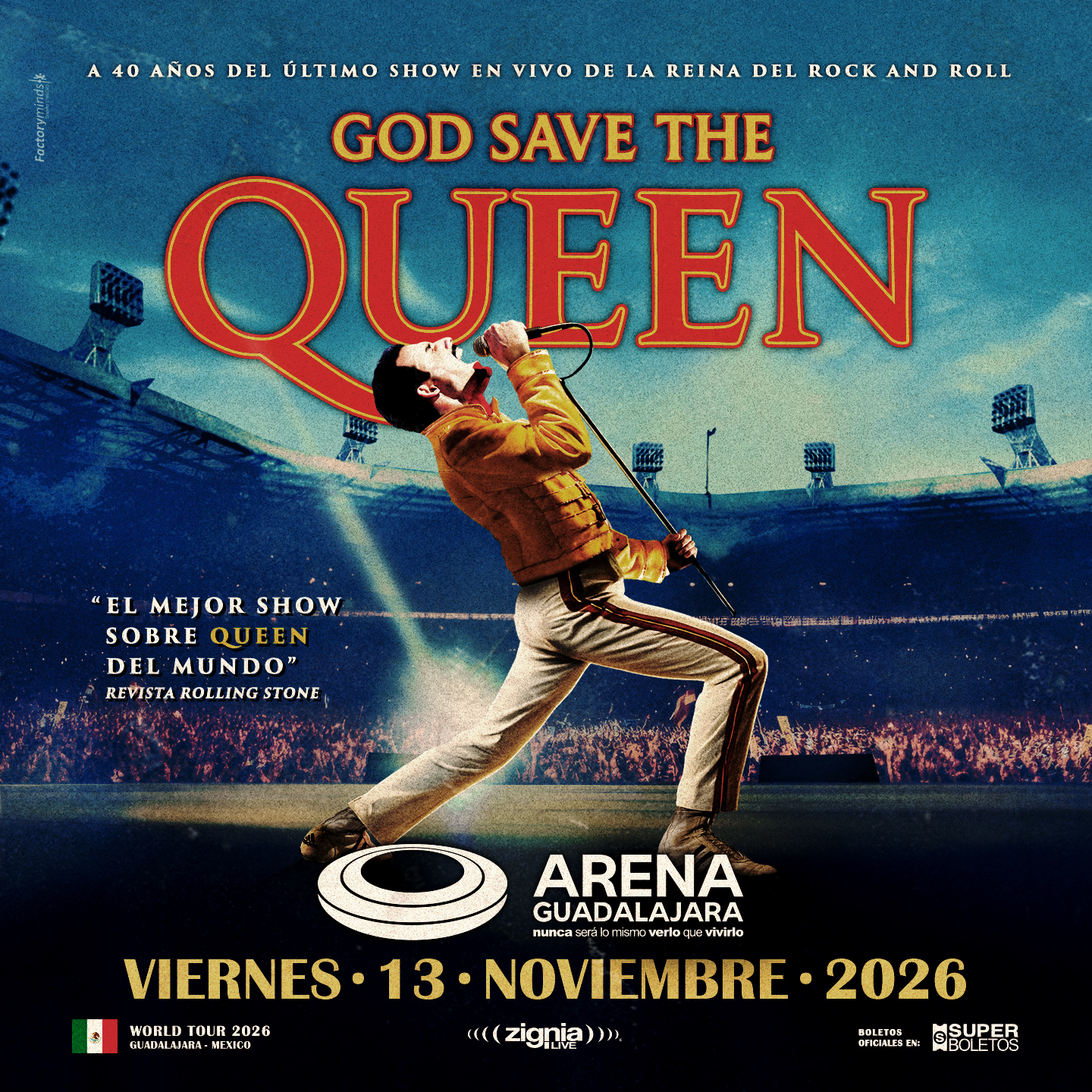 Dios Salve a la Reina Facebook ad