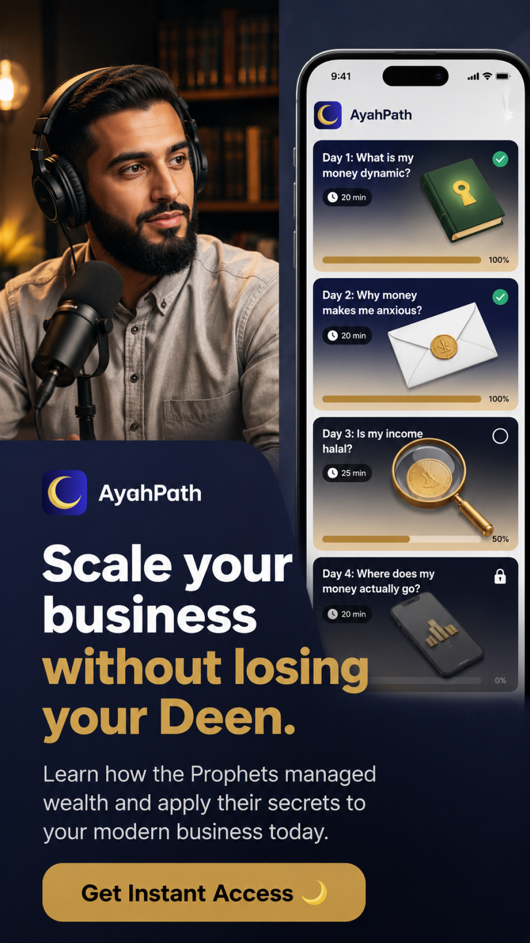 Imam Advice Daily Facebook ad