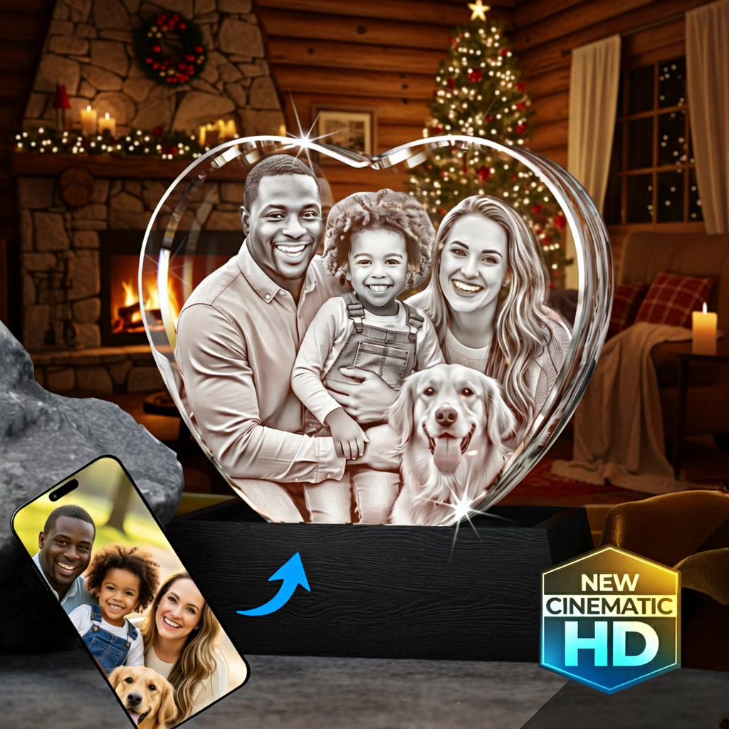 3D Crystal Facebook ad