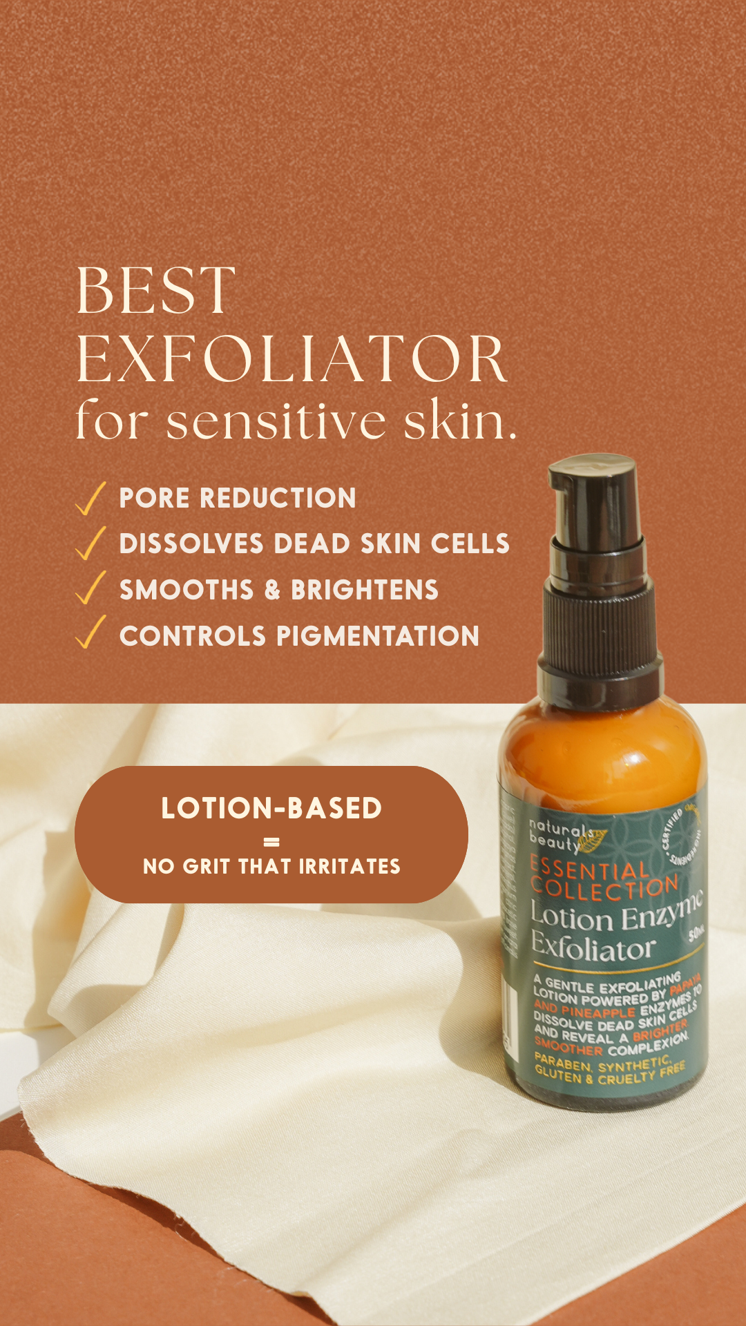 Naturals Beauty Facebook ad from Feb 3, 2026