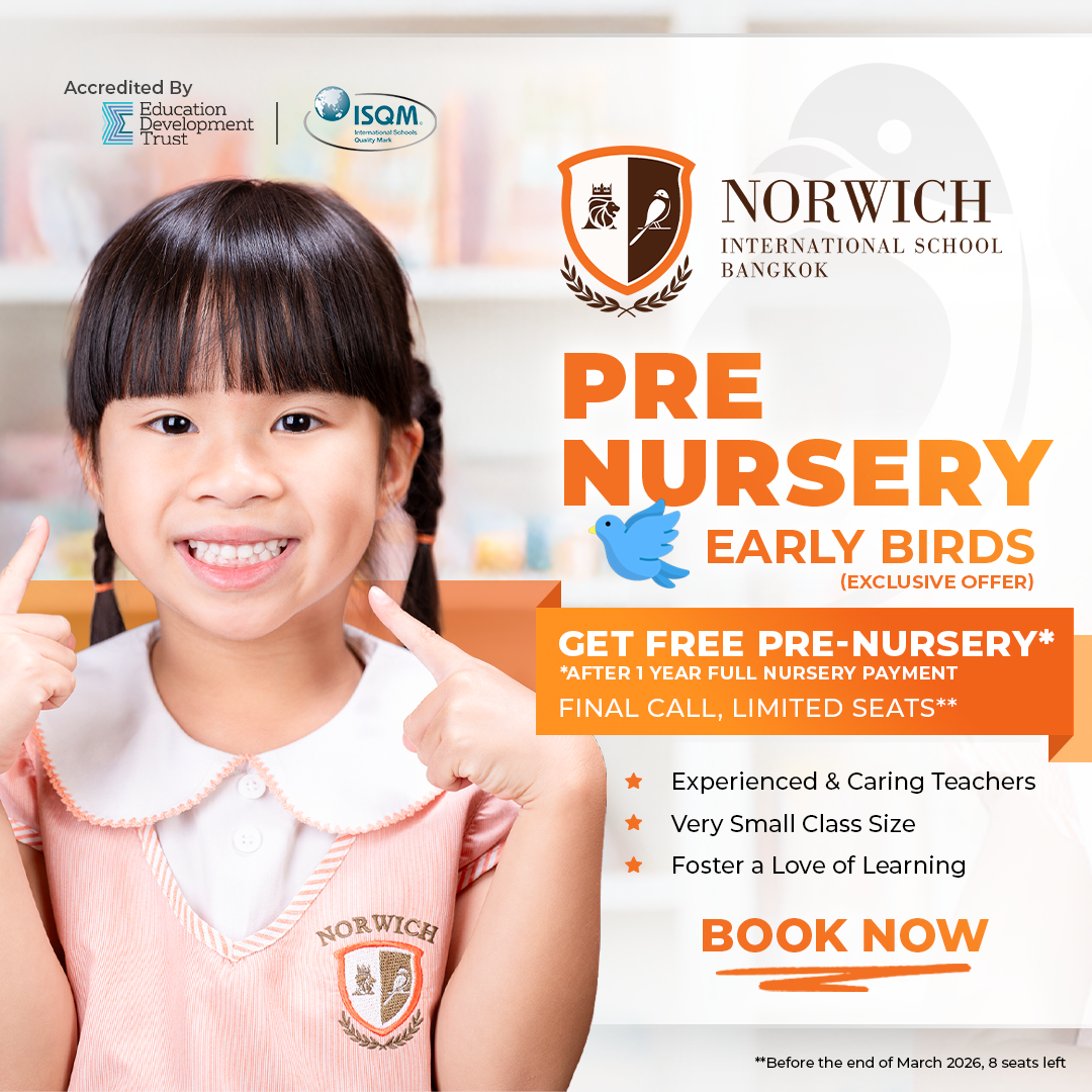 Norwich International School Bangkok Facebook ad