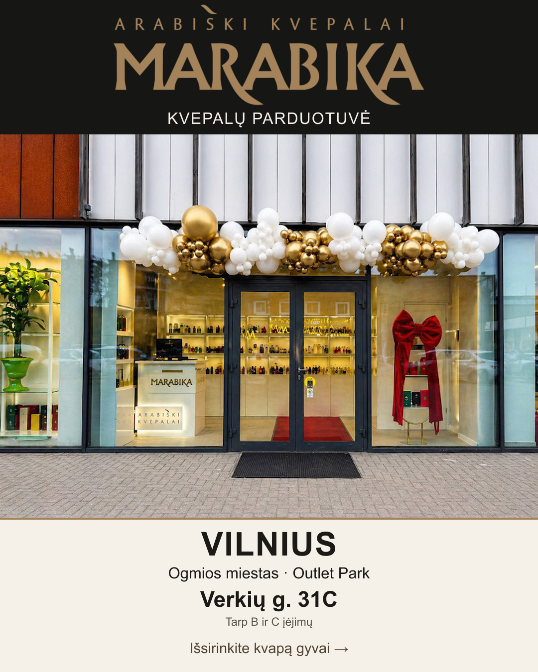 Marabika Lietuva Facebook ad: MARABIKA · PC Ogmios miestas