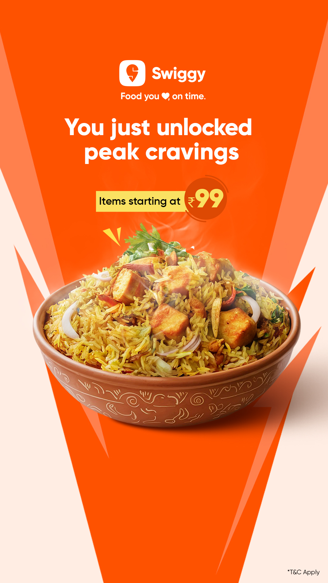 Swiggy Facebook ad