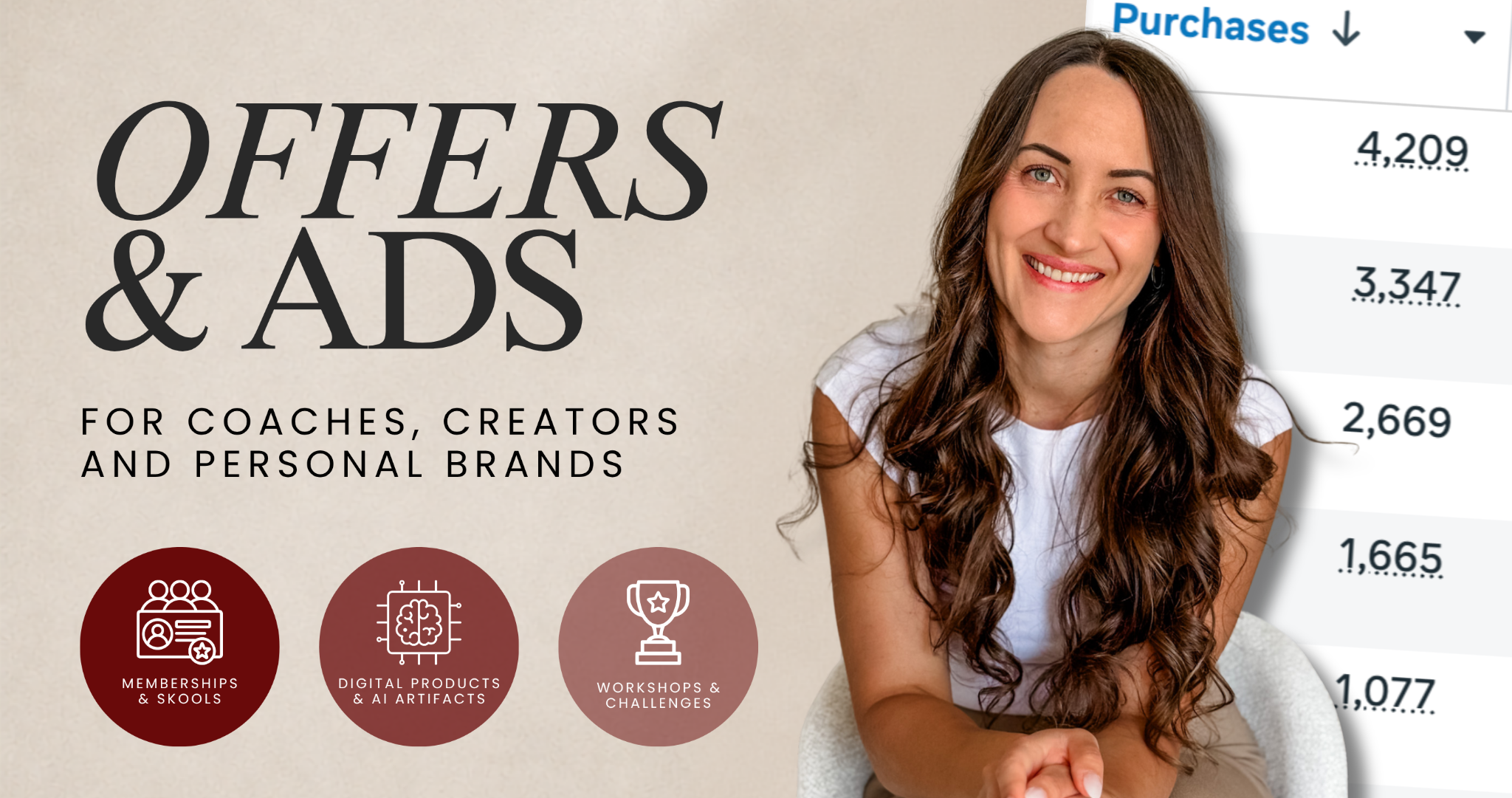 Evelyn Weiss Coaching Facebook ad