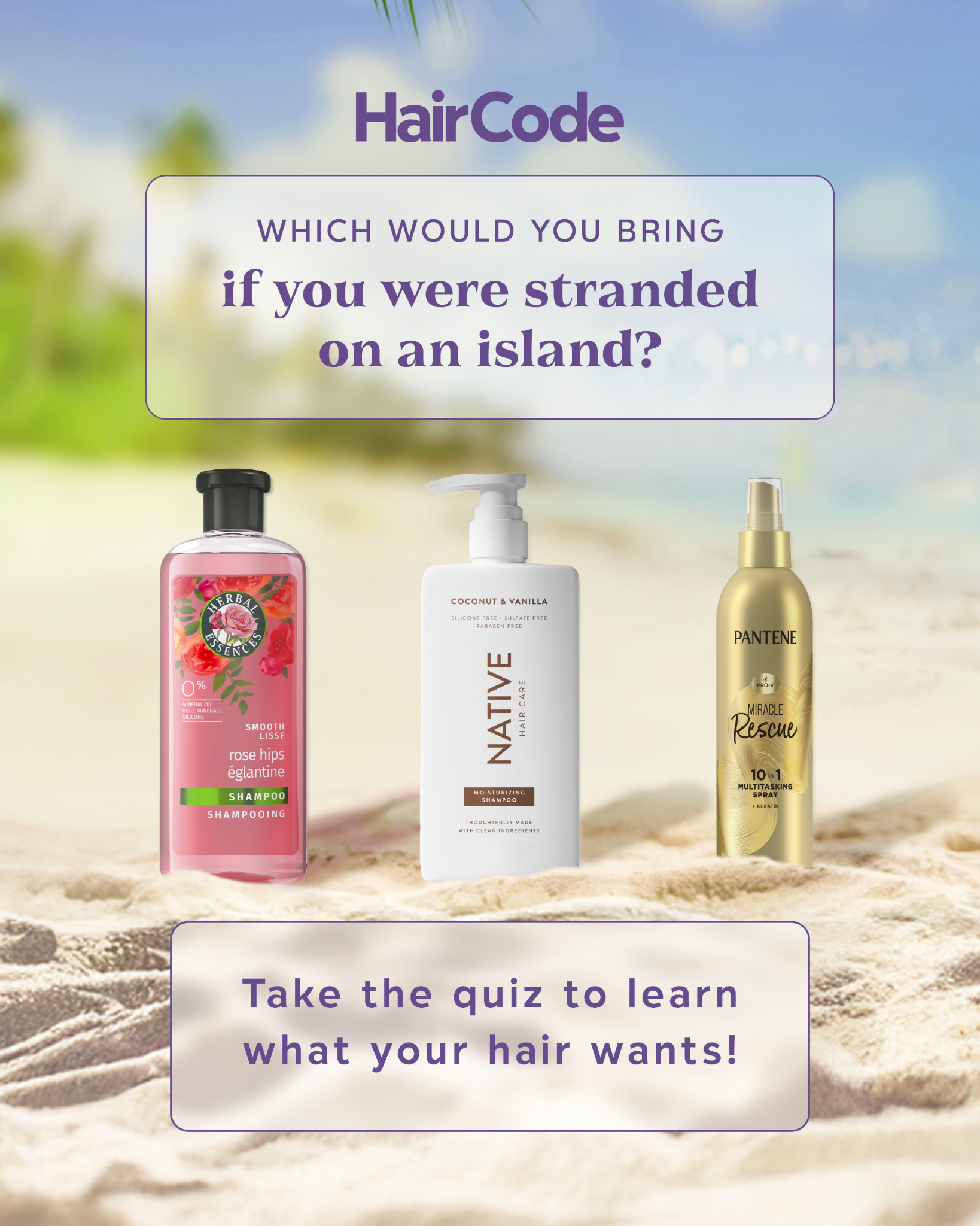 HairCode Facebook ad