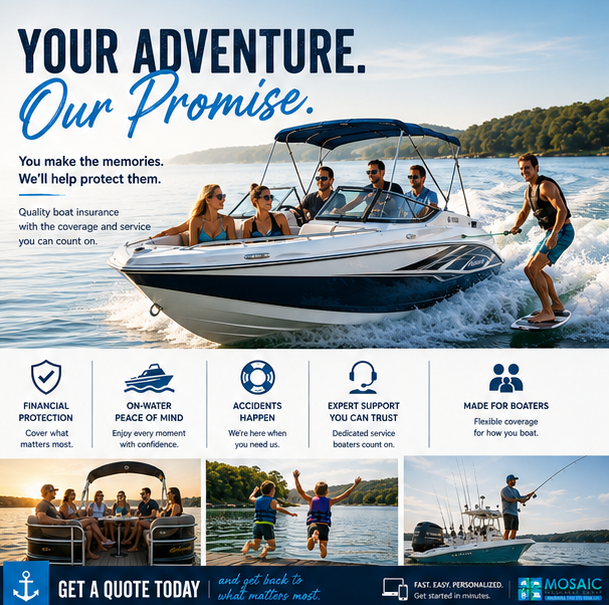 Mosaic Insurance Facebook ad from May 19, 2026