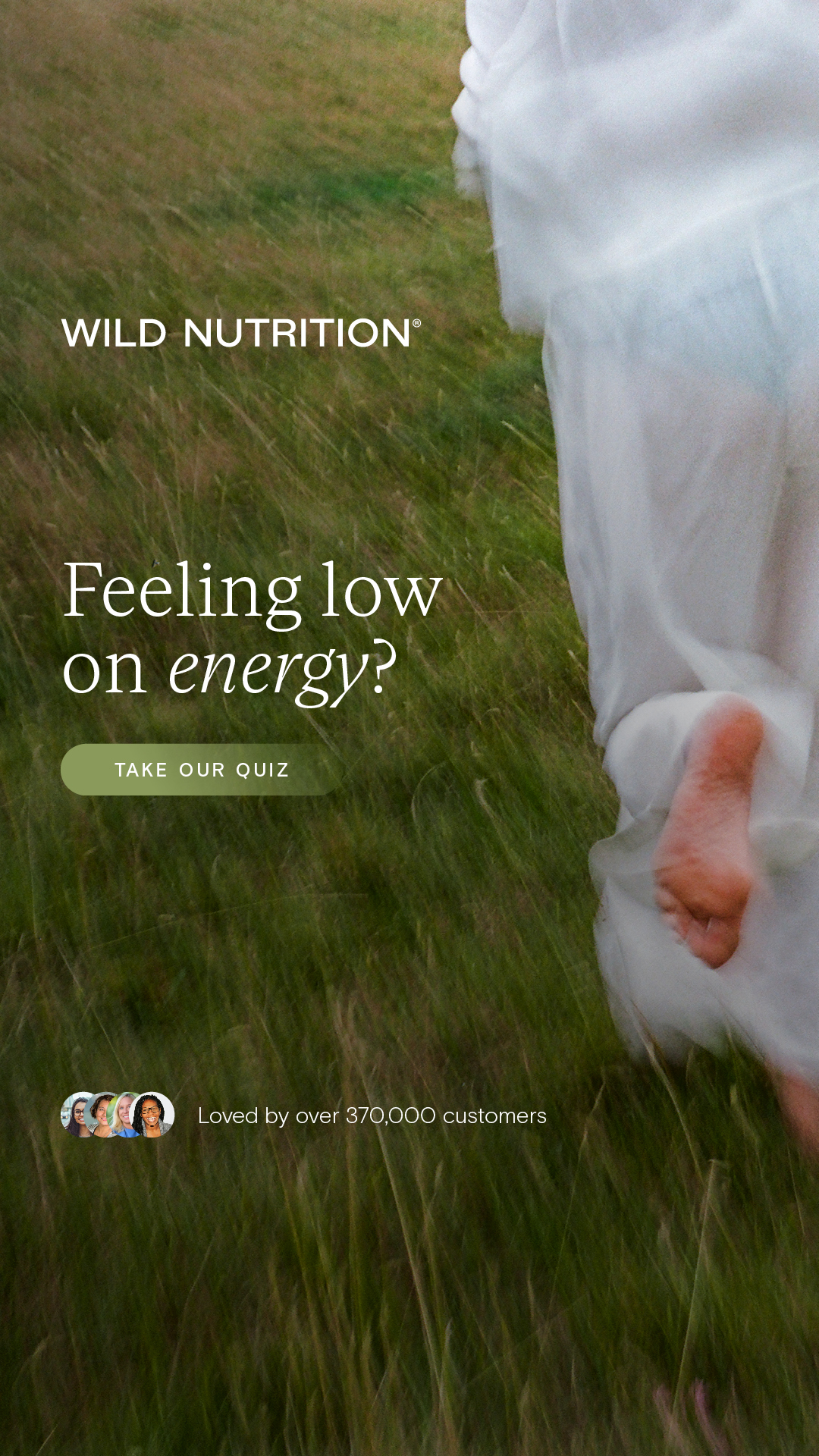 Wild Nutrition Facebook ad