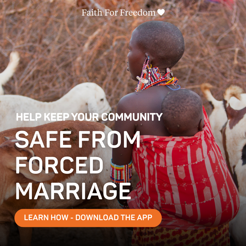 Global Freedom Network - Faith For Freedom Facebook ad