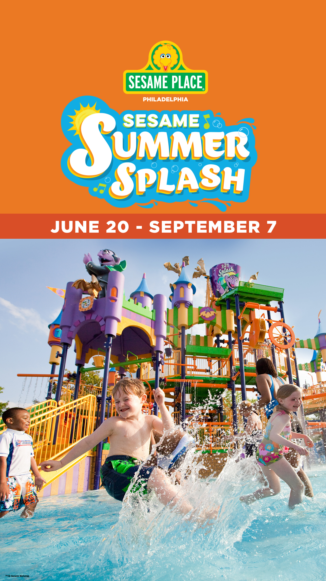 Sesame Place Facebook ad from Jun 15, 2026