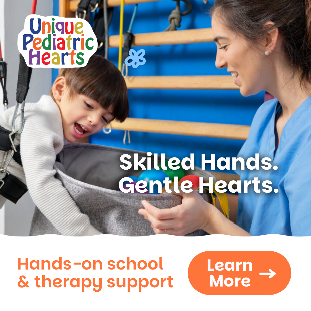 Unique Pediatric Hearts Facebook ad