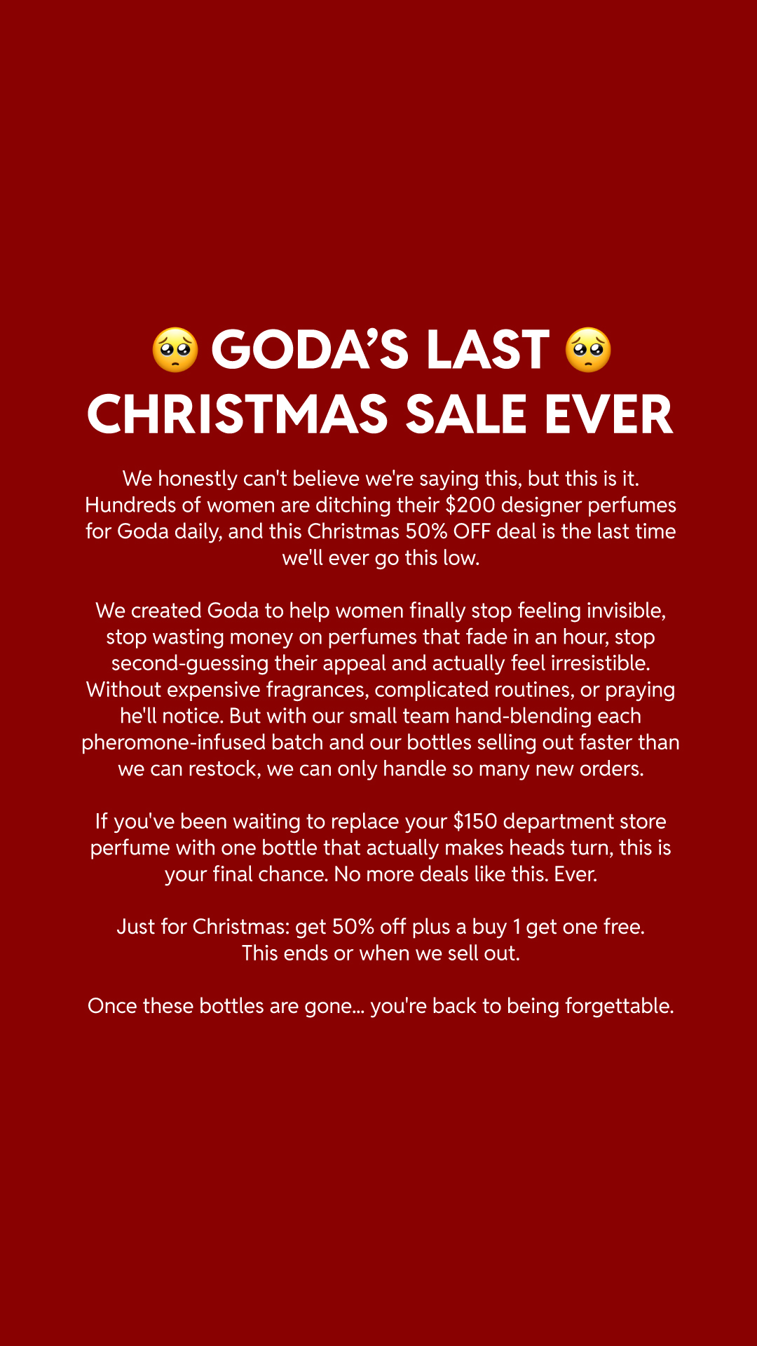 Goda Facebook ad