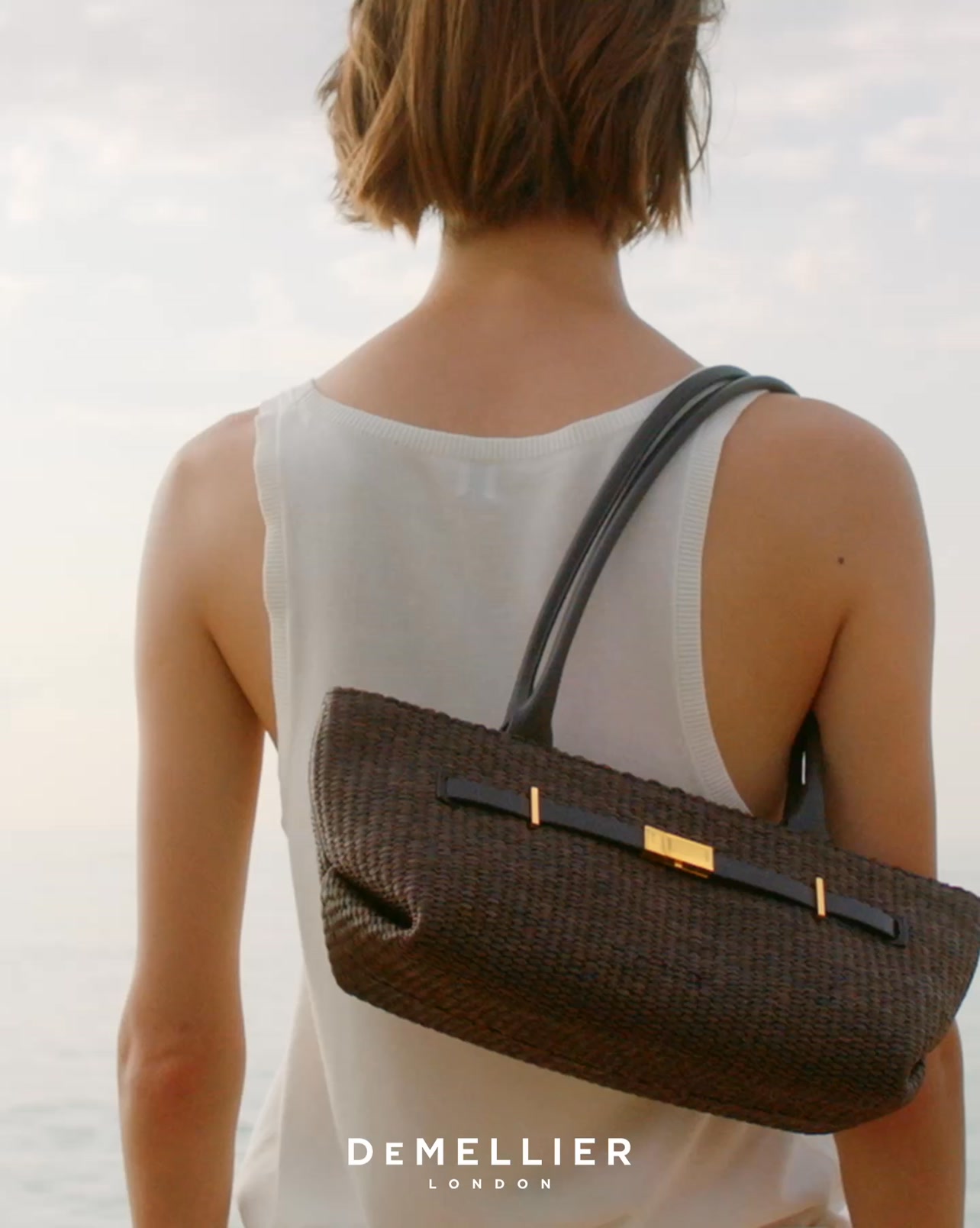 DeMellier Facebook ad: New In: The New York Shoulder
