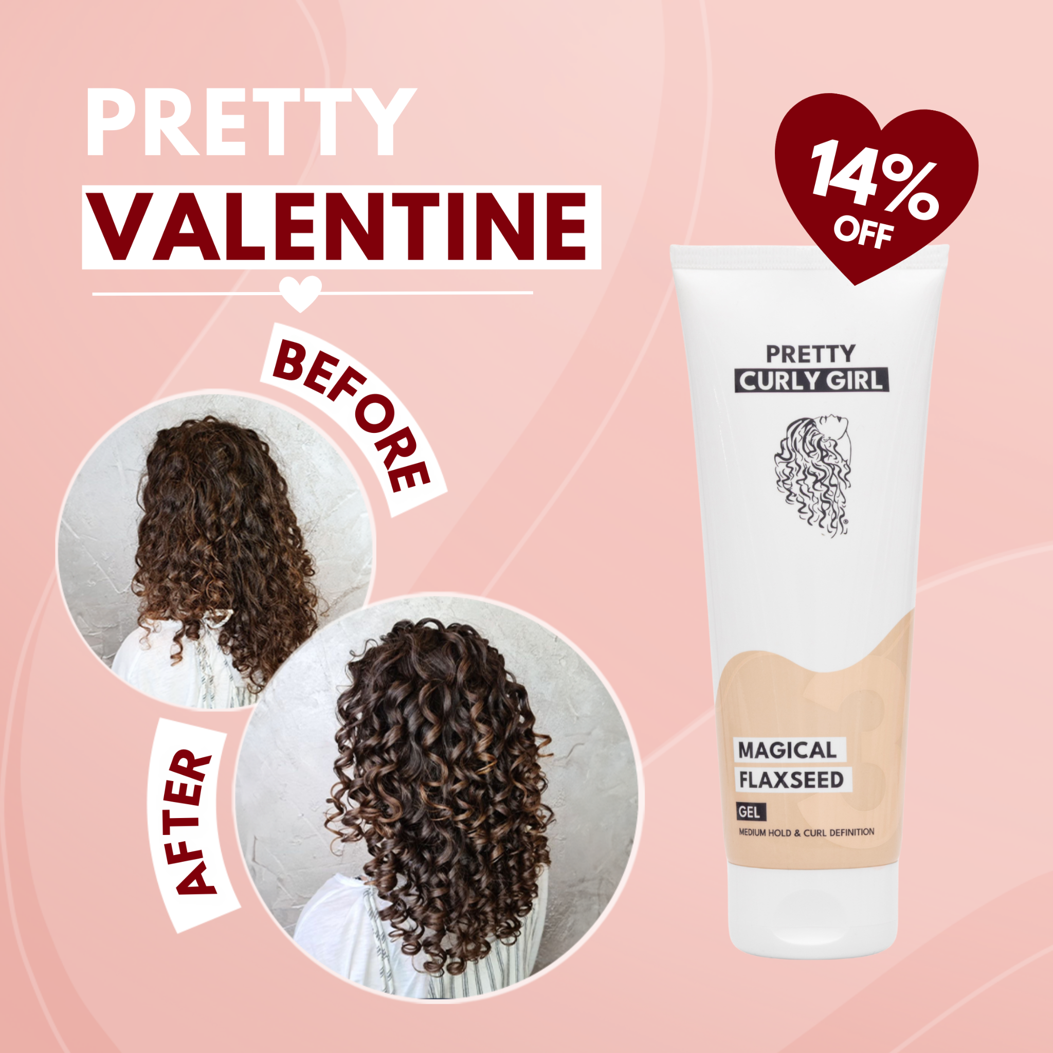Pretty Skin & Pretty Curly Facebook ad