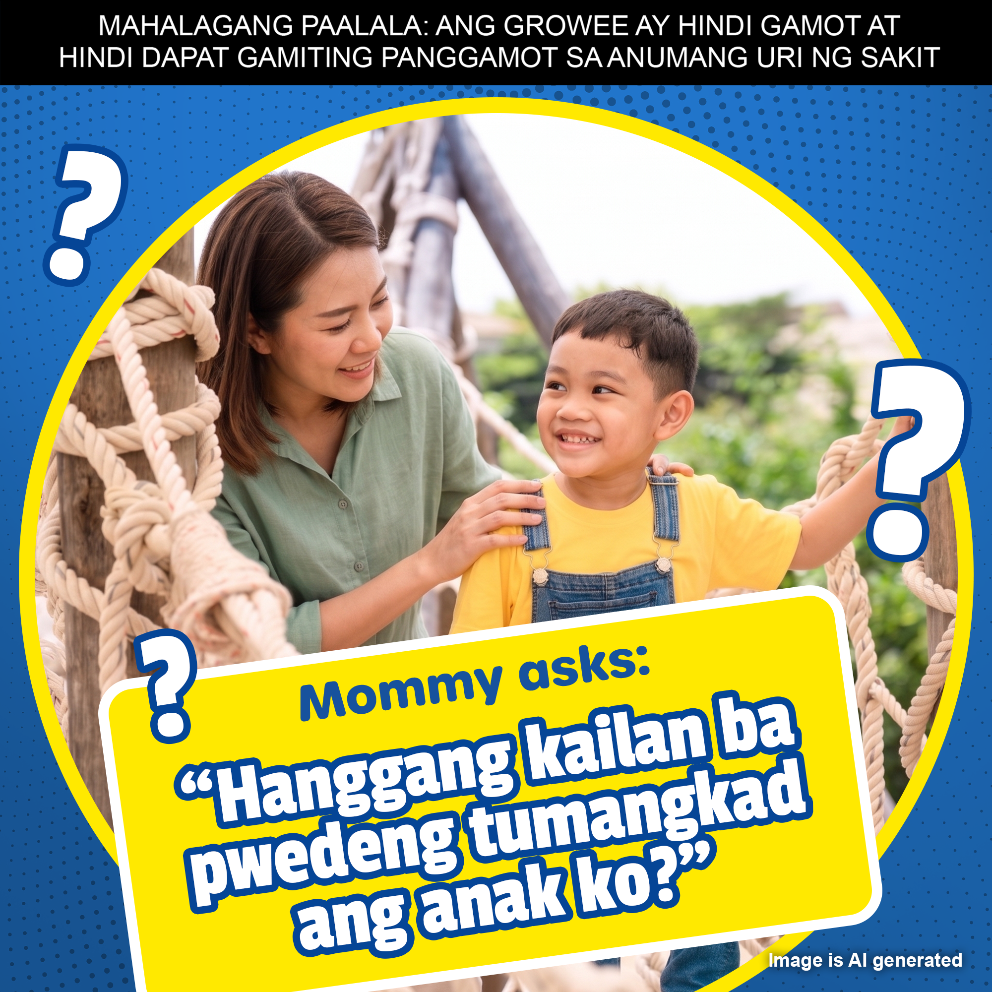 Growee Facebook ad: Normal lang na mag-worry pagdating sa pagtangkad ng…