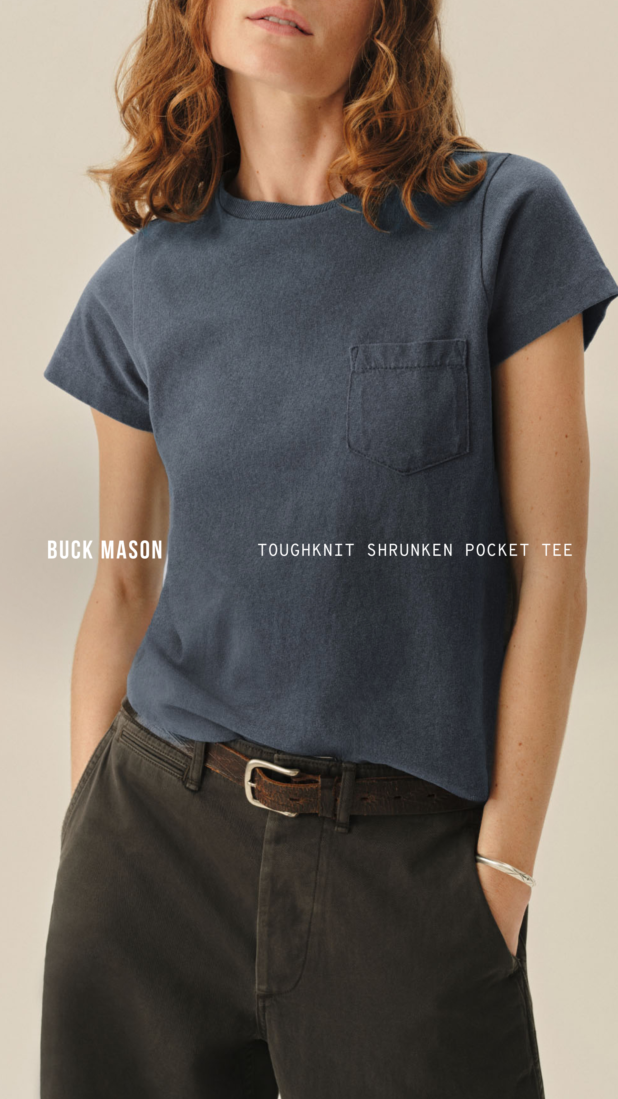Buck Mason Women's Facebook ad