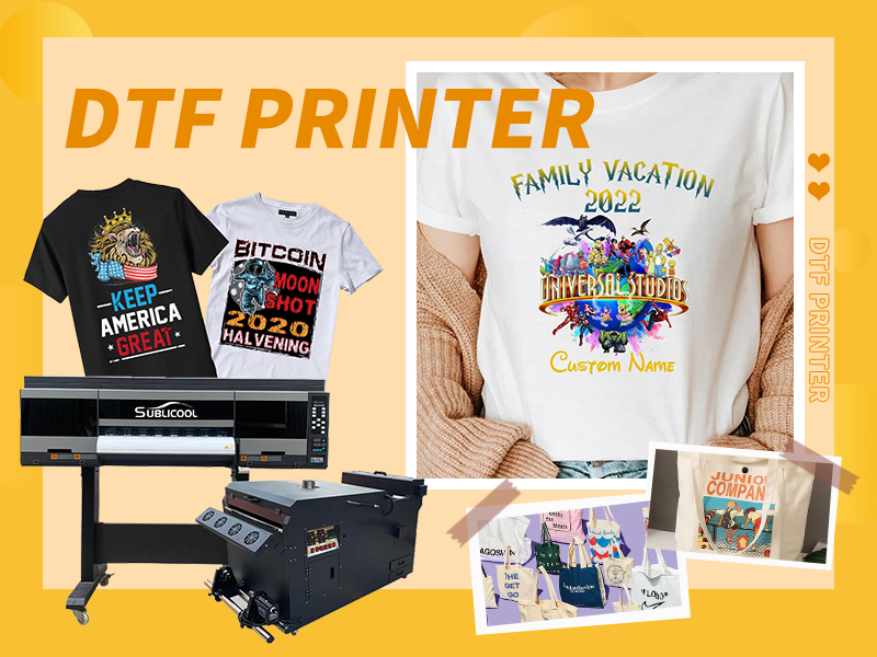 Sublicool Facebook ad: DTF Printers: Revolutionizing Custom Apparel & Beyond