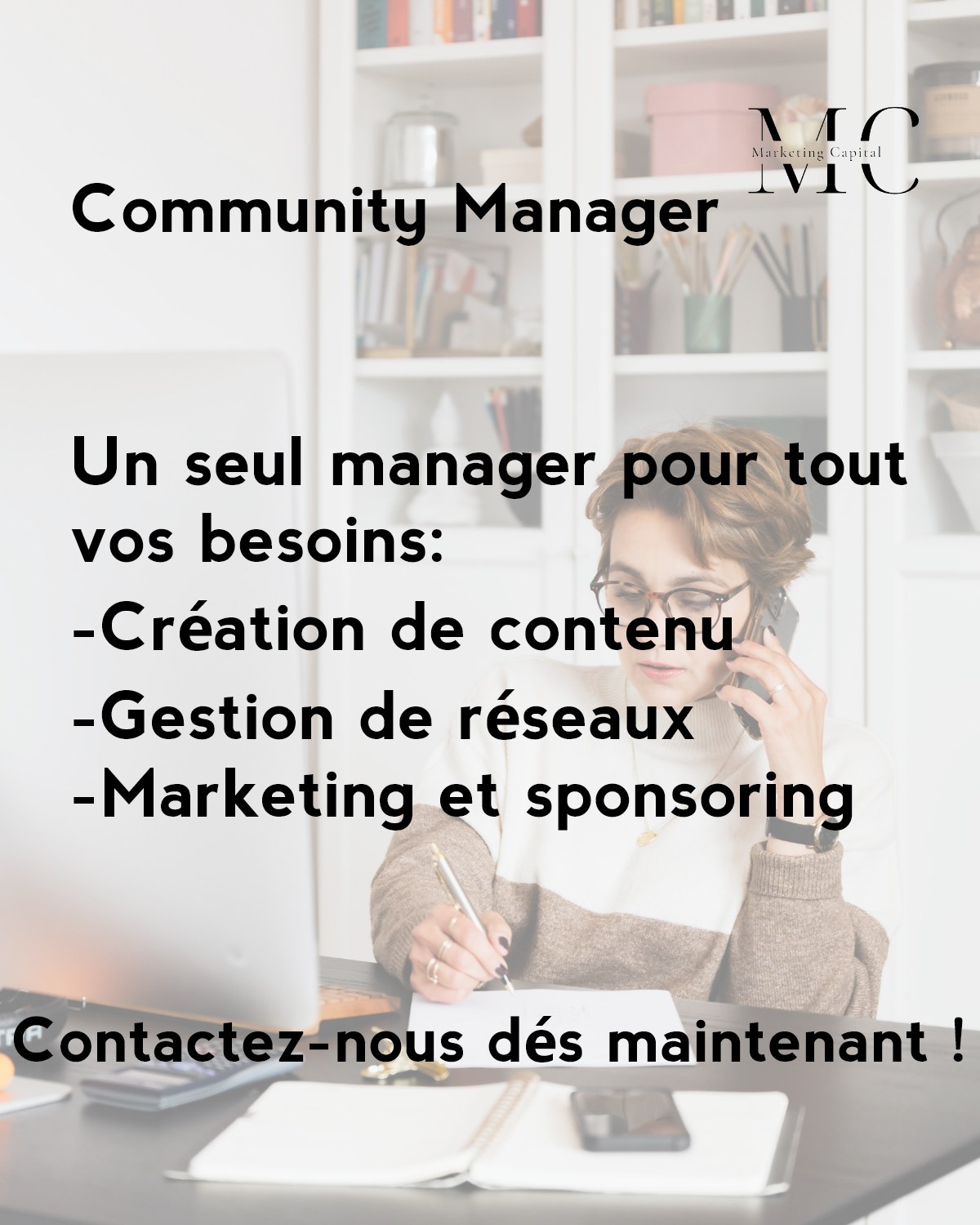 Le bon plan Facebook ad: Optez pour le bon choix, Avec Marketing Capital…