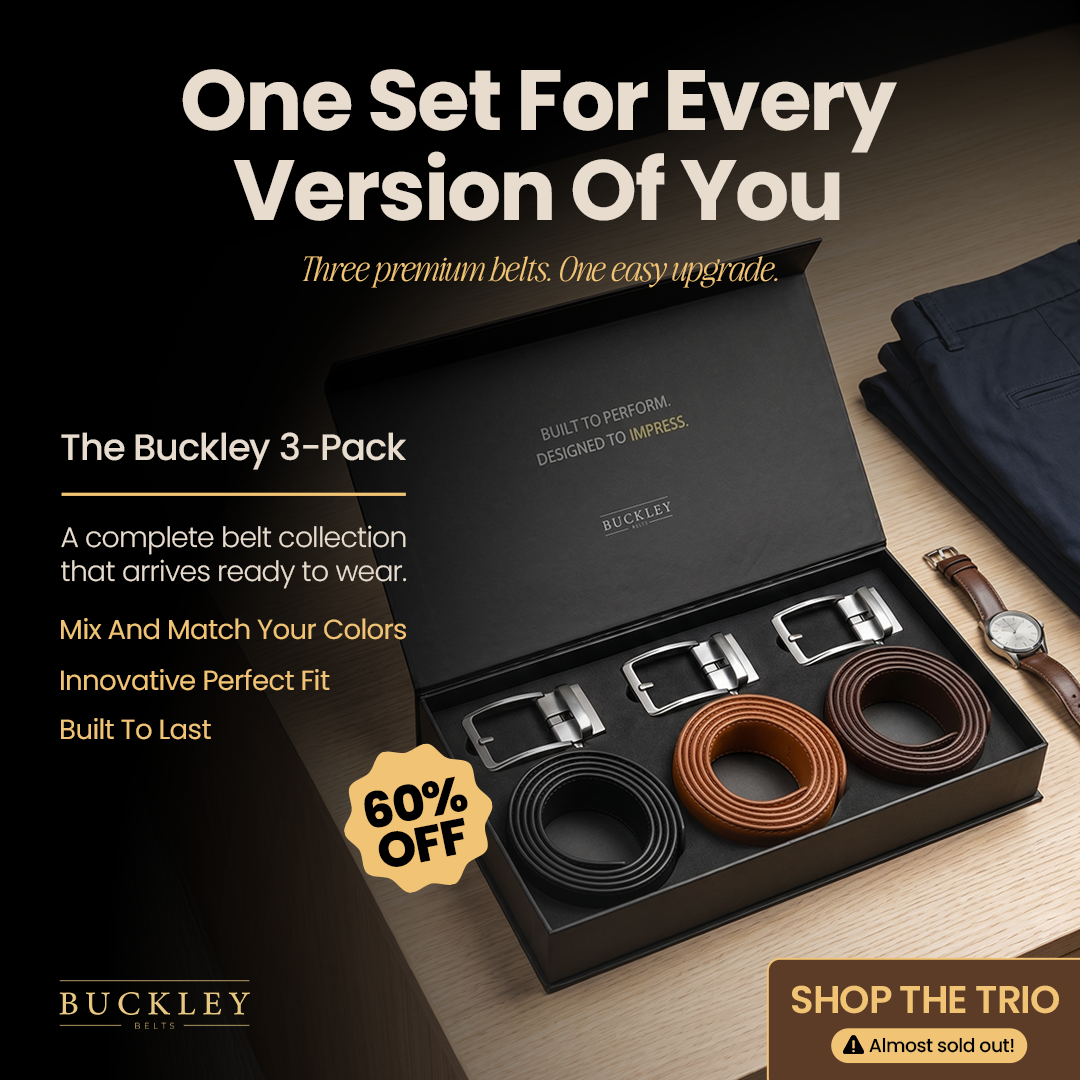 Buckley Belts Facebook ad