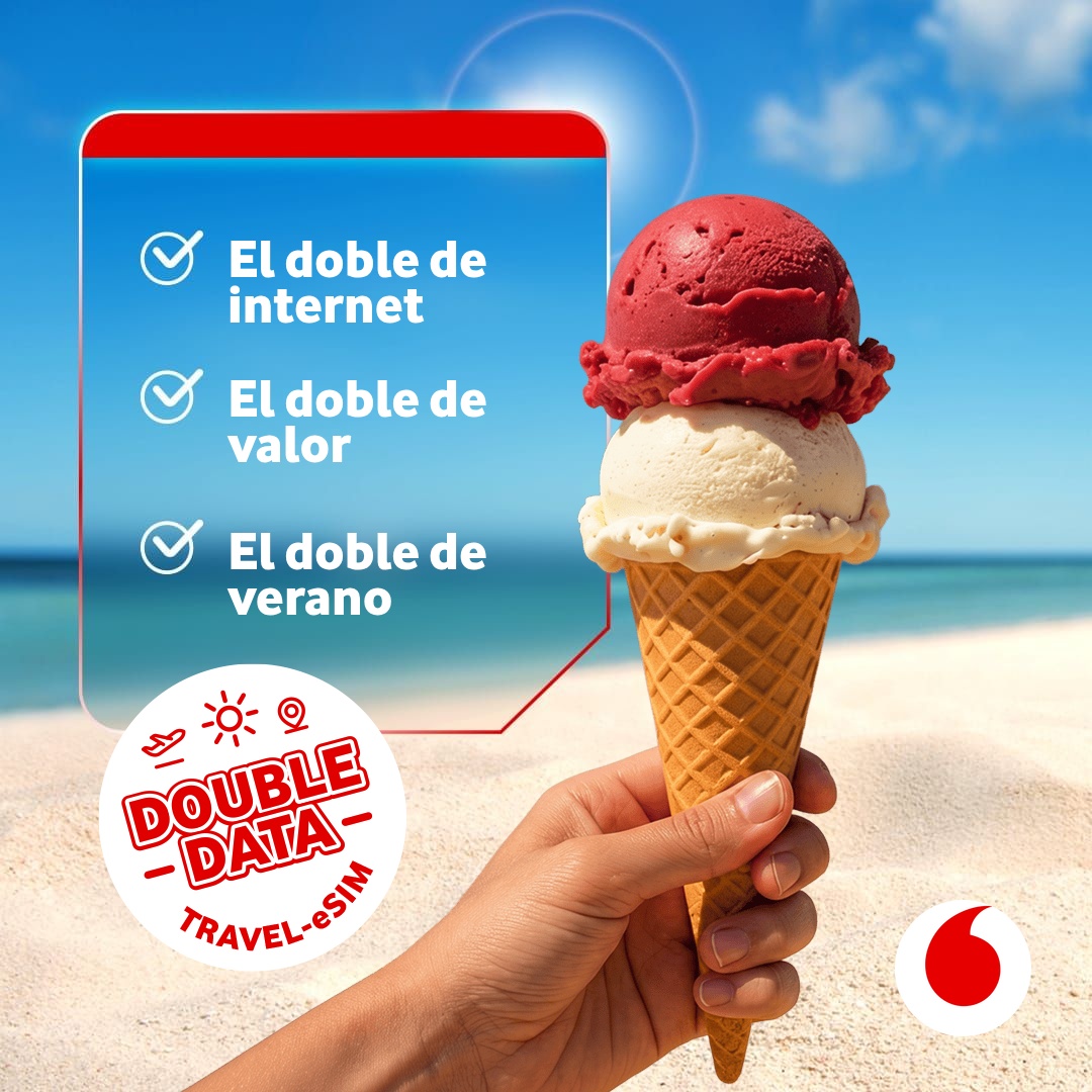 Vodafone Travel eSIM Facebook ad