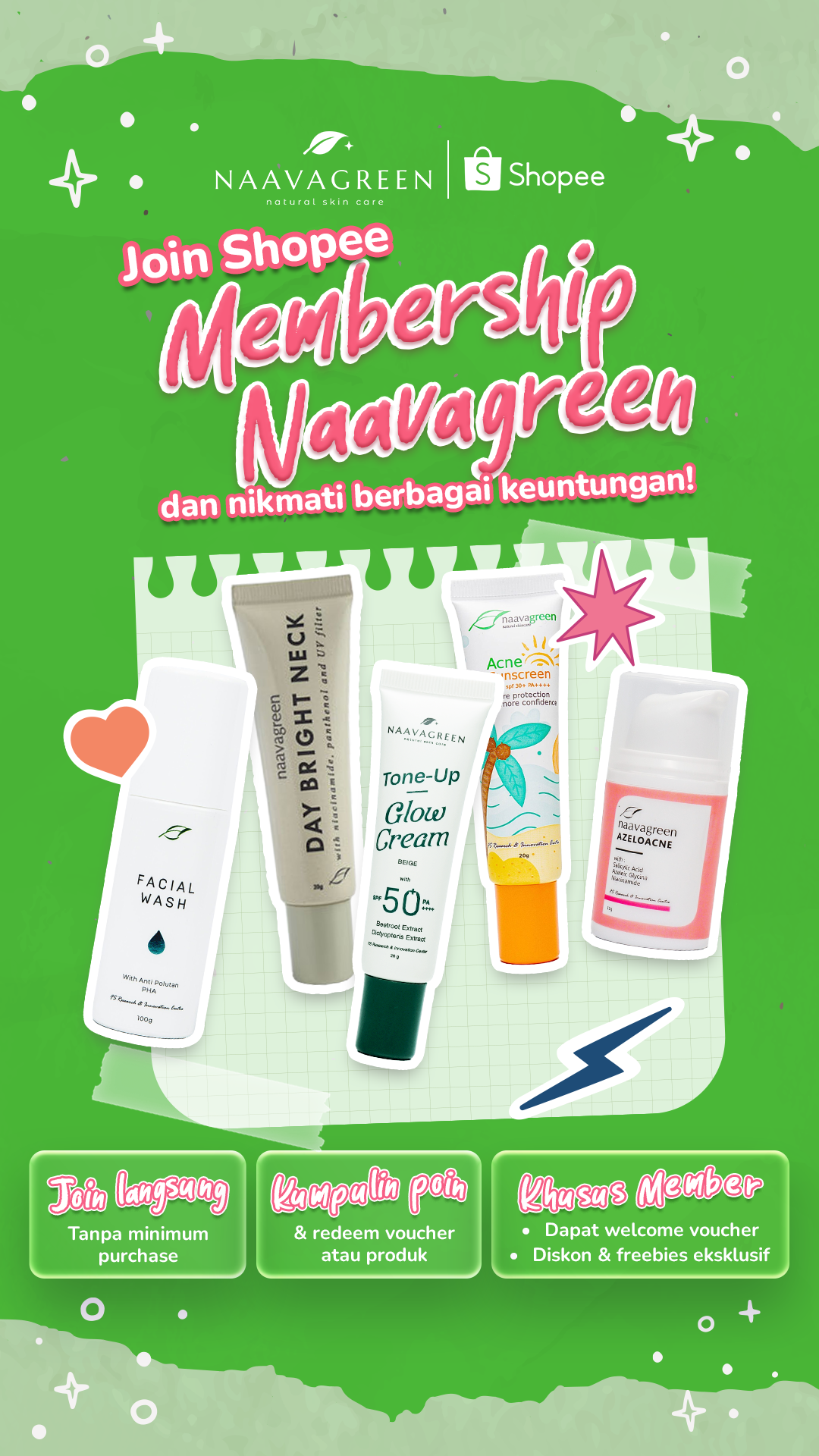 Naavagreen Natural Skincare Facebook ad