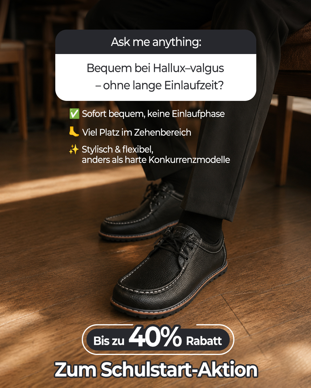 Saguaro De Facebook ad: Viel Platz im Zehenbereich