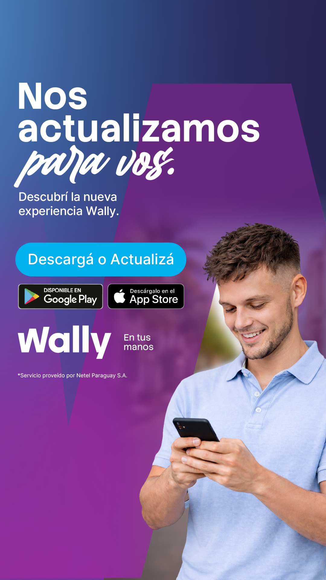 Wally Paraguay Facebook ad from May 7, 2026